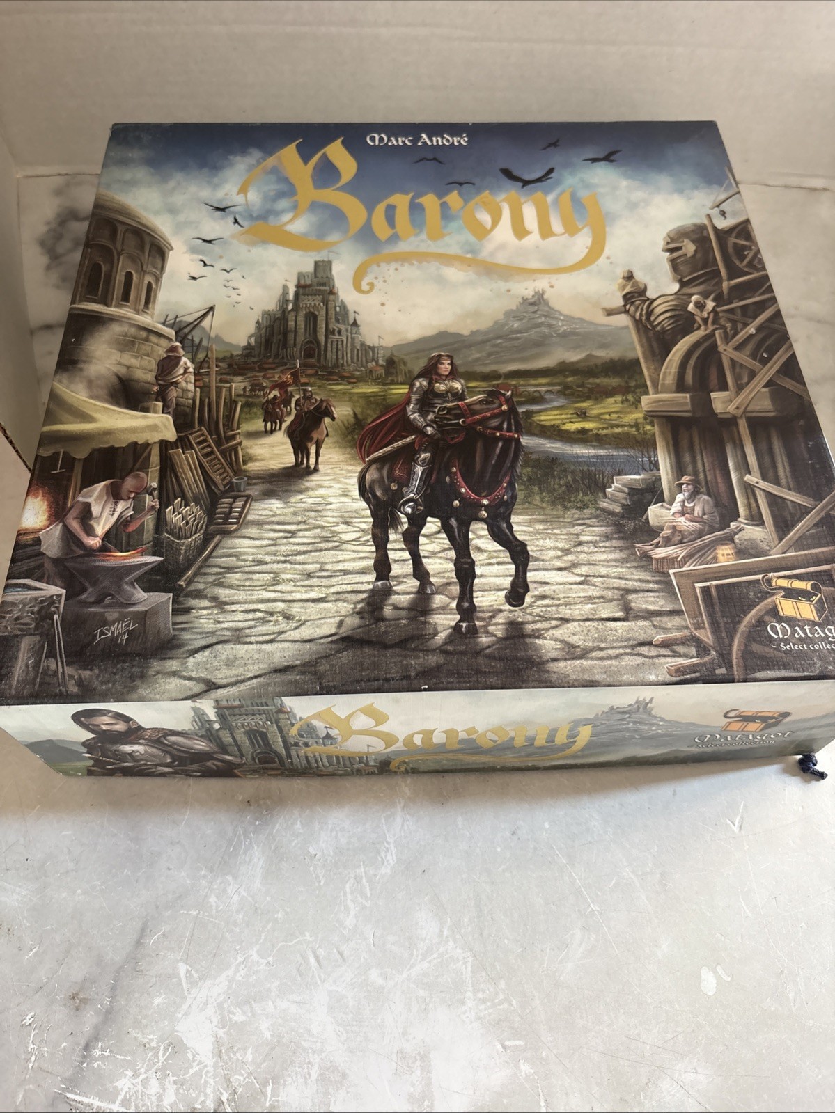 Barony Strategy Board Game By Matagot Games Designed by Marc Andre