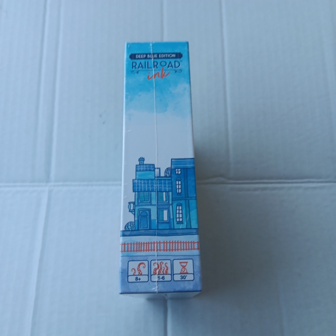 Railroad Ink Deep Blue Edition Puzzle Game Hjalmar Hach Lorenzo Silva New Sealed