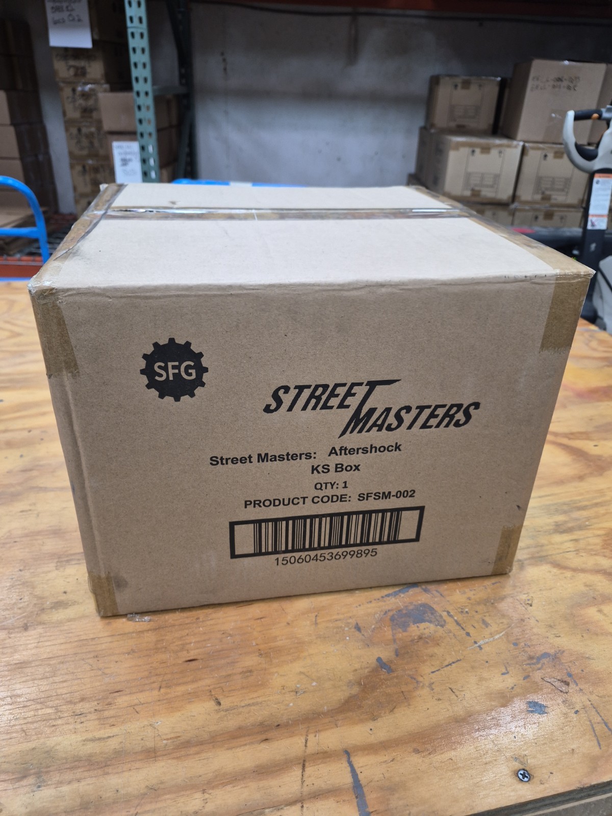 Street Masters Board Game AFTERSHOCK II KS BOX NEW