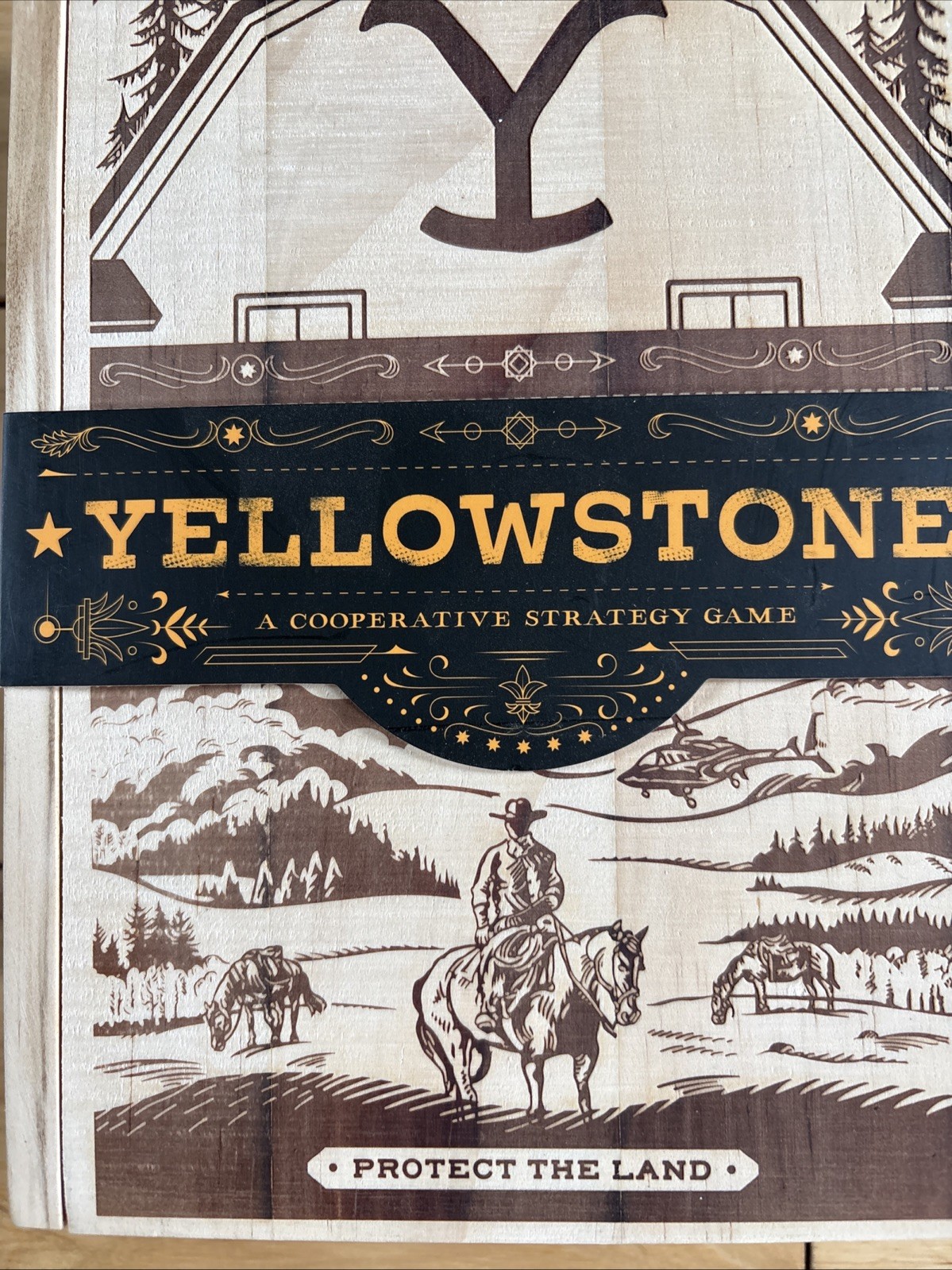 Yellowstone A Cooperative Strategy Game – NEW Sealed Buffalo Games