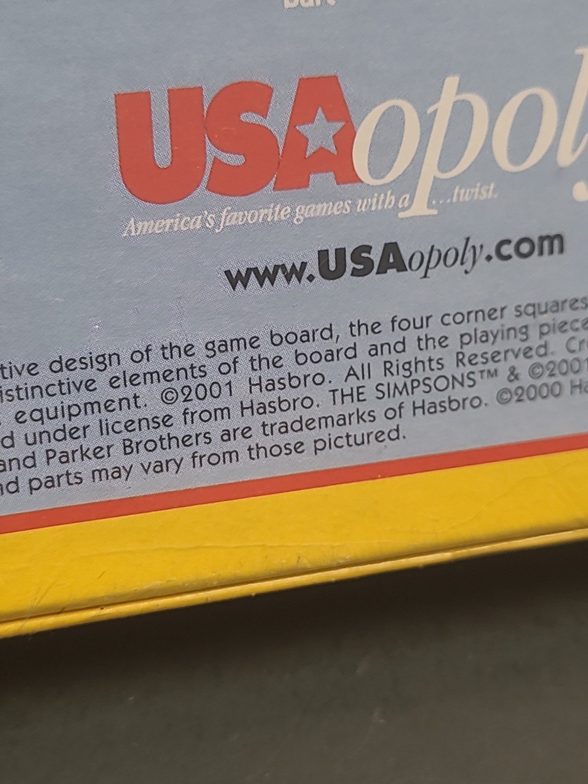 2001 Monopoly – The Simpsons Edition – NEW Factory Sealed