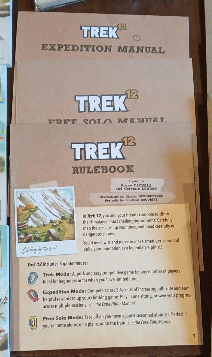 Pandasaurus Games Trek 12 Himalaya Board Game Roll Write Adventure NEW