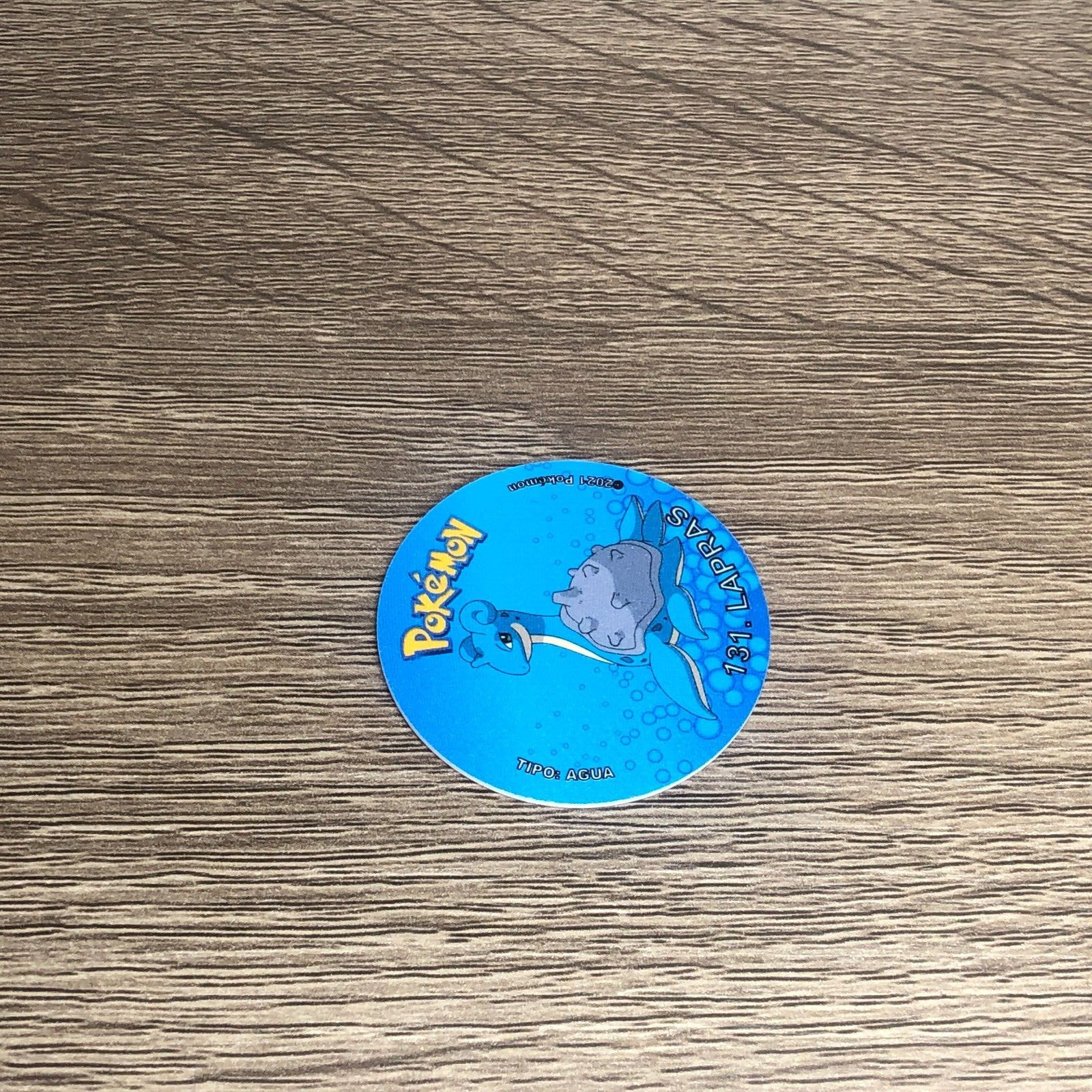 Pokemon Pogs Lapras Tazos Sabritas Taps Nintendo Mexico Variant 2021 Collection