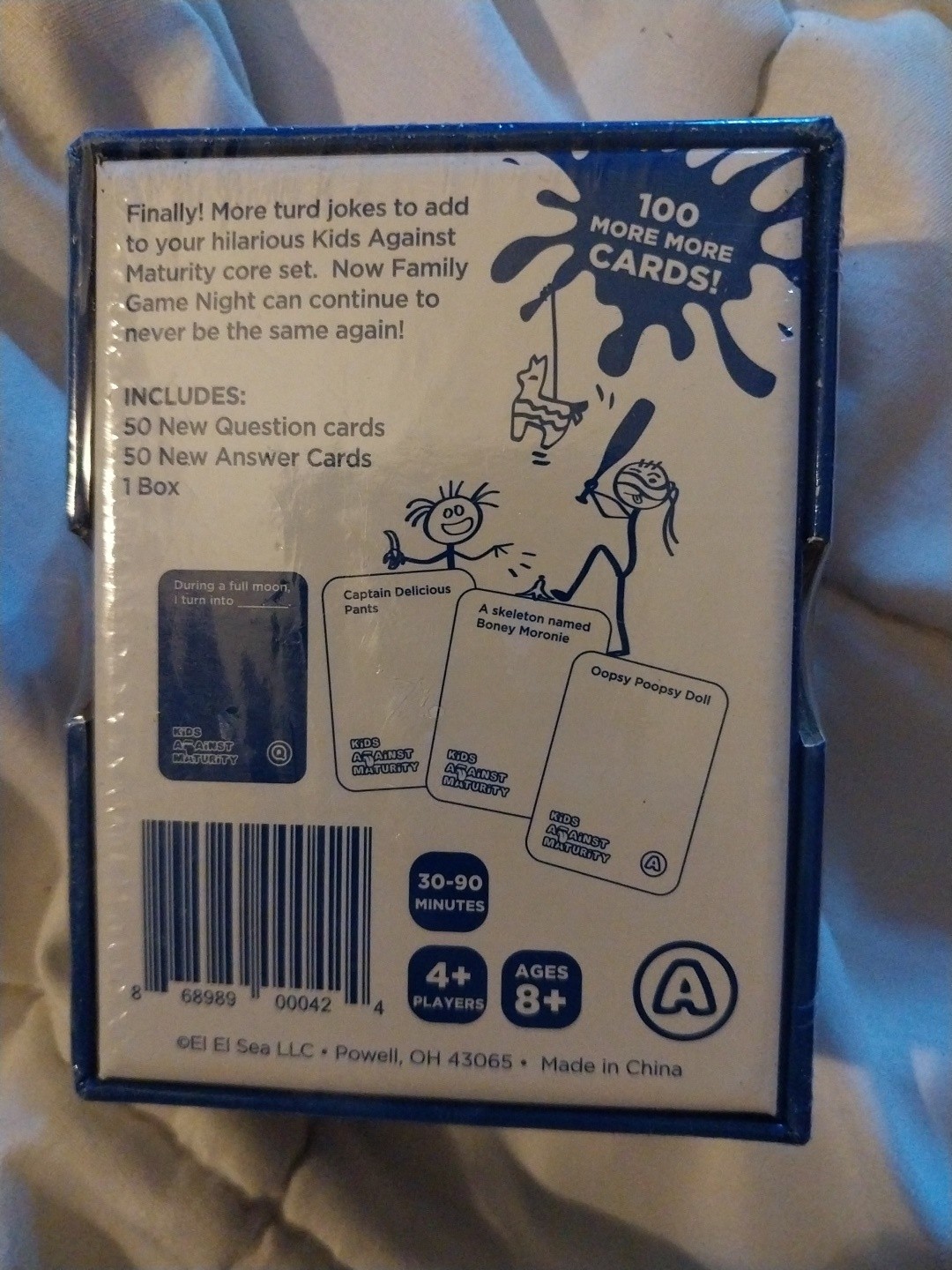 KIDS AGAINST MATURITY Expansion Pack Volume 2 CARD GAME NEW SEALED Humanity NIP