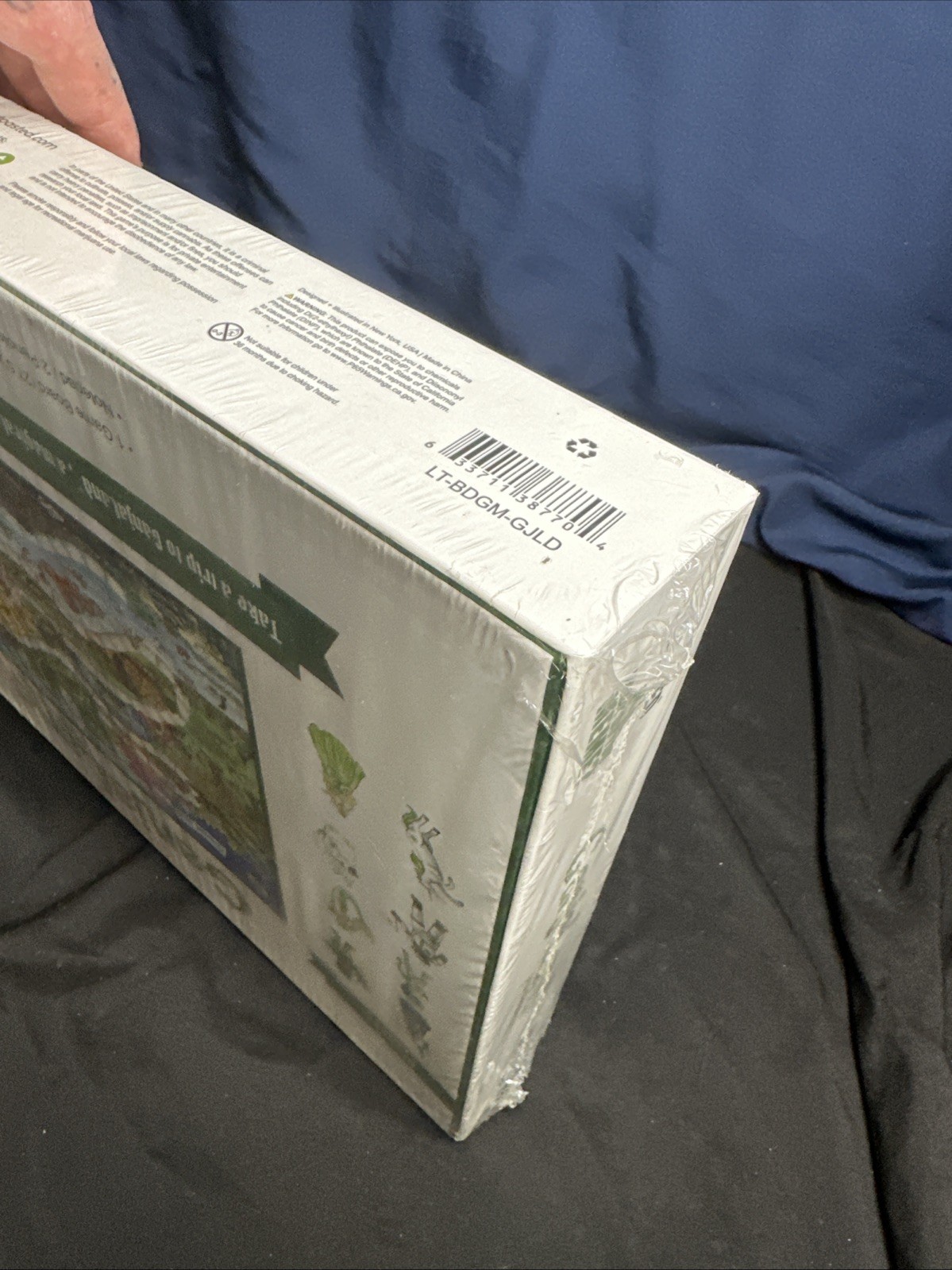 Ganjaland Board Game An Epic Weed Adventure for Adults NEW SEALED Damage Box