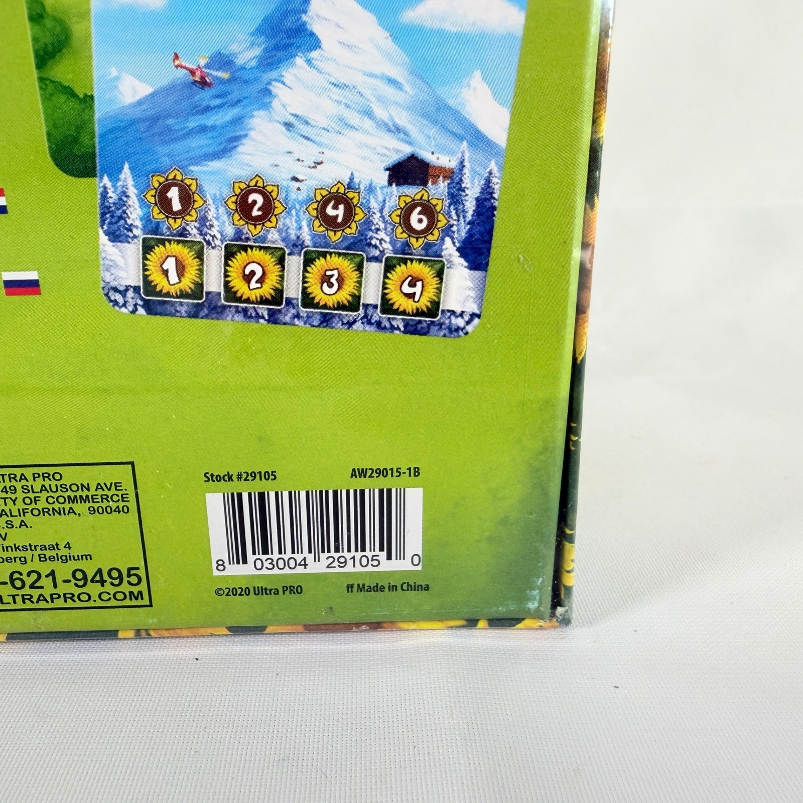 Sunflower Valley A Tile Laying Board Game Ultra Pro Playroom New Sealed
