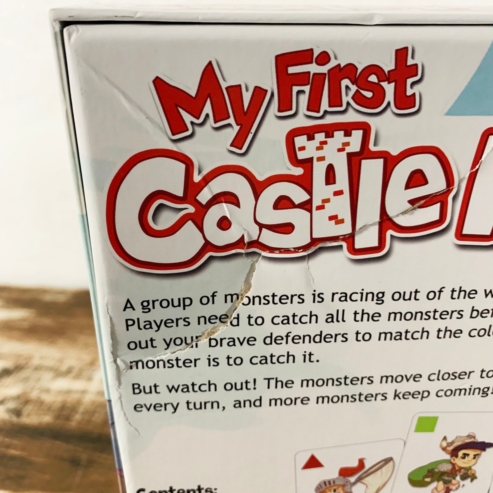 [NEW Open Box] My First Castle Panic Board Game – Fireside Games