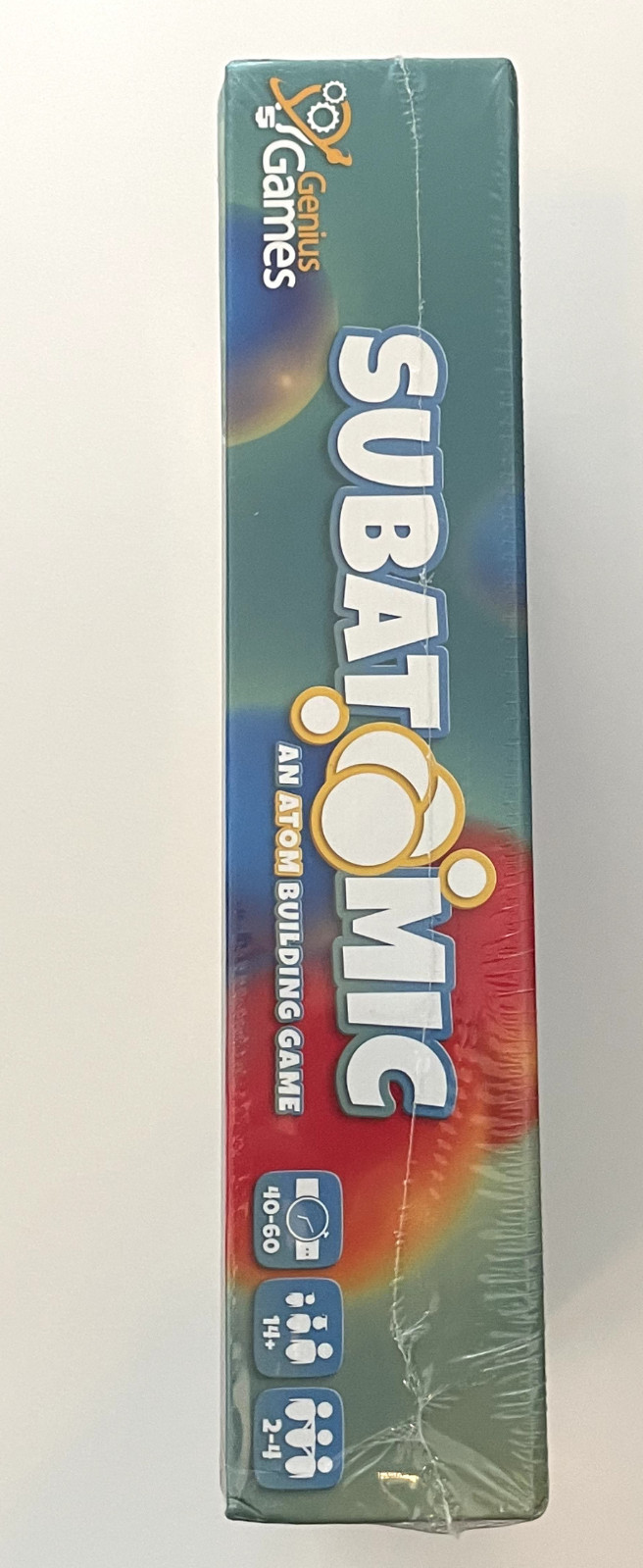 Subatomic An Atom Building Game Genius Games STEM Board Game NEW Sealed
