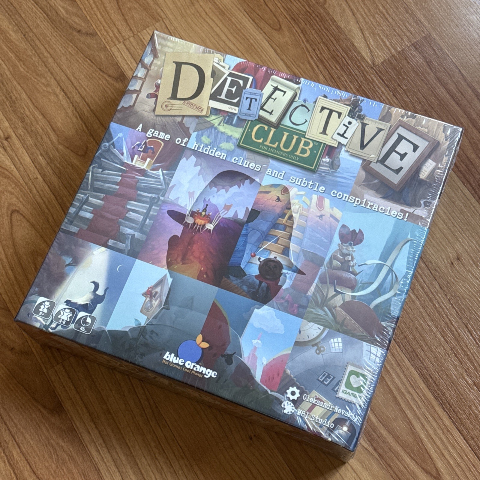 Detective Club Board Game by Blue Orange – 2019 Edition