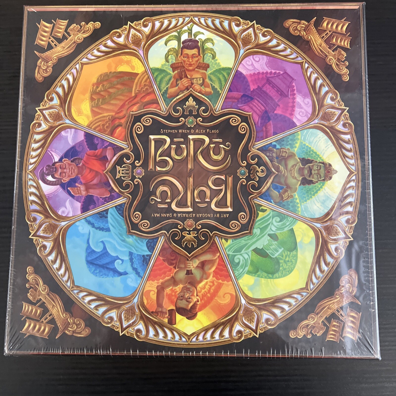 Buru Board Game New Sealed Free Shipping Crafty 1-4 Players