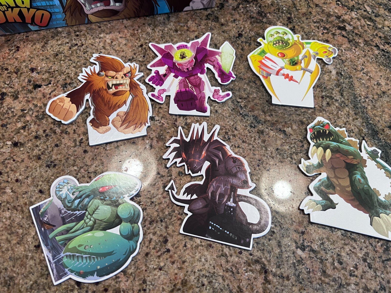 King of Tokyo Board Game by Richard Garfield, Complete