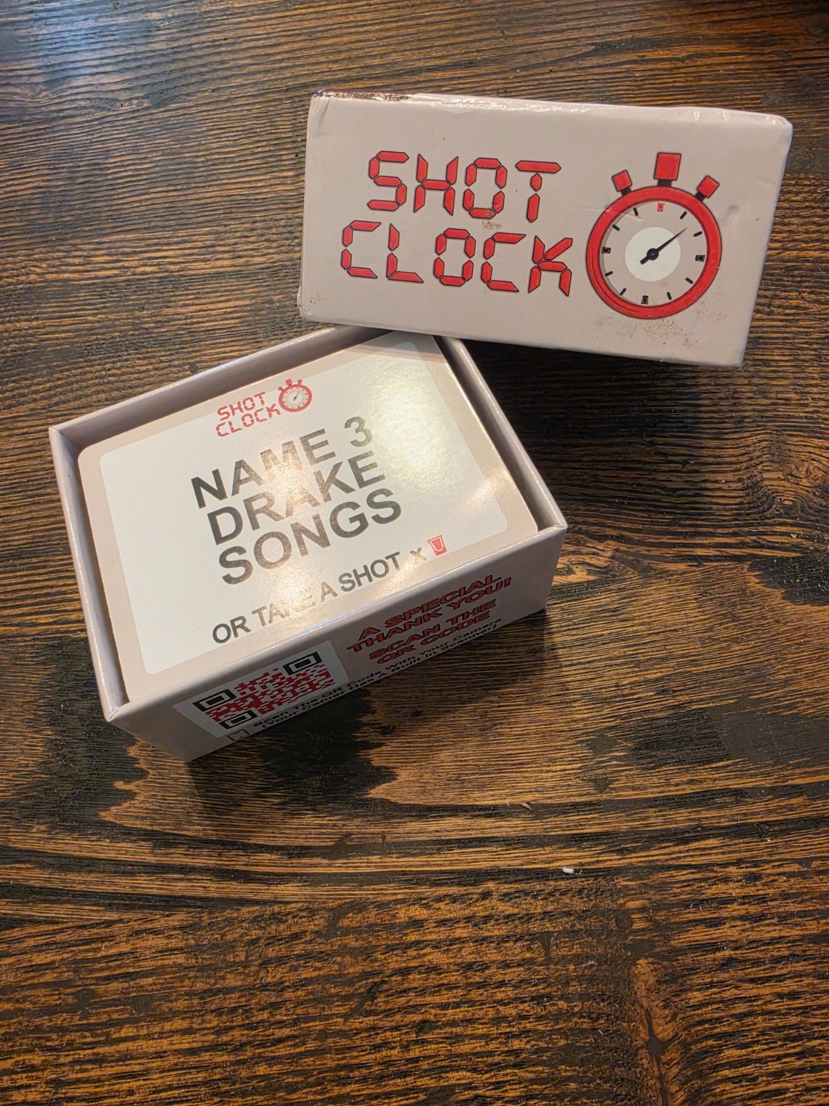 LewisRenee’s Shot Clock, Fast-paced urban trivia drinking card game