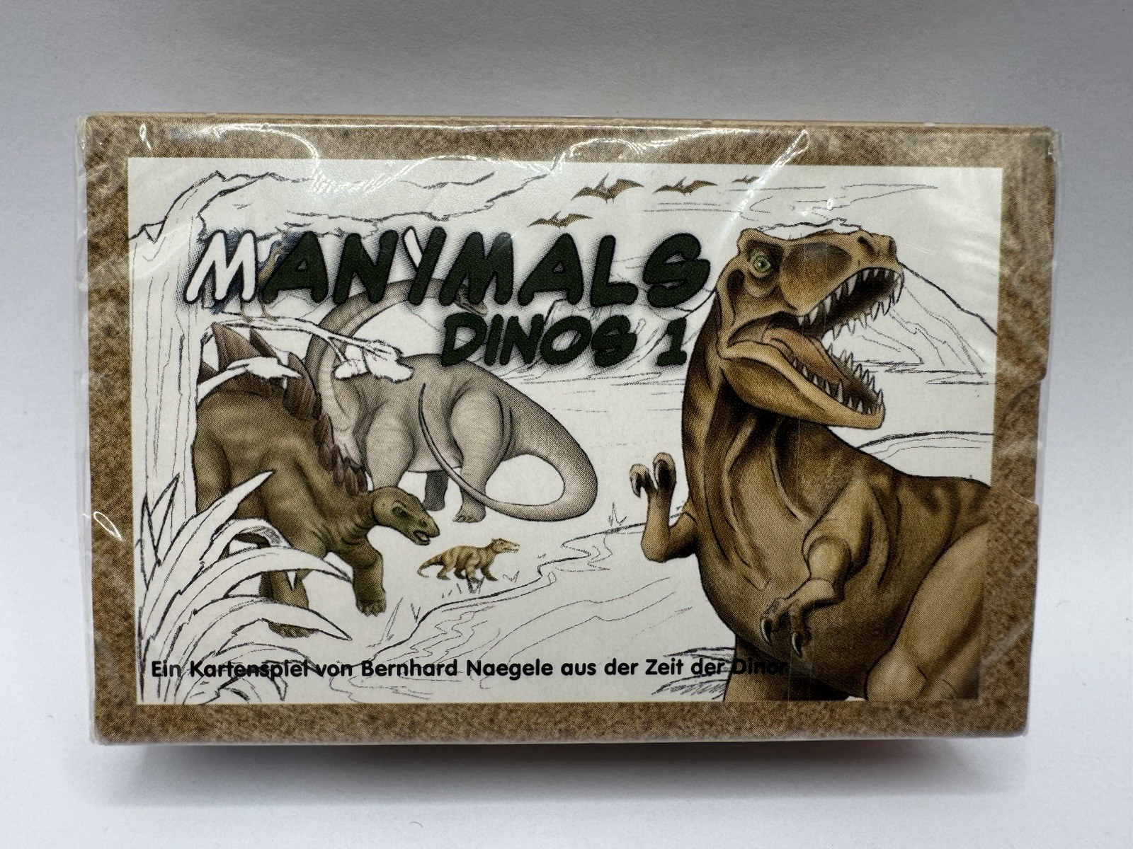 Manymals Dinos 1 Card Game German Sealed Schmidt Spiele Dinosaur Family Game