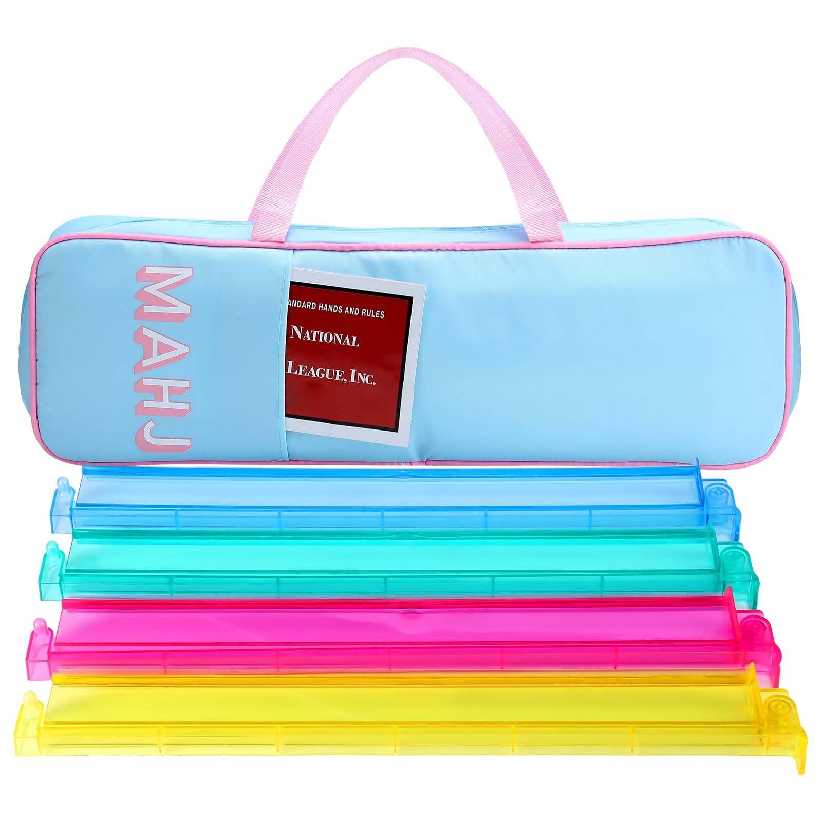 Mahjong Rack Storage Bag 21 x 6.5 x 2 Inches Mahjong Gifts for Mah Jong Tile …