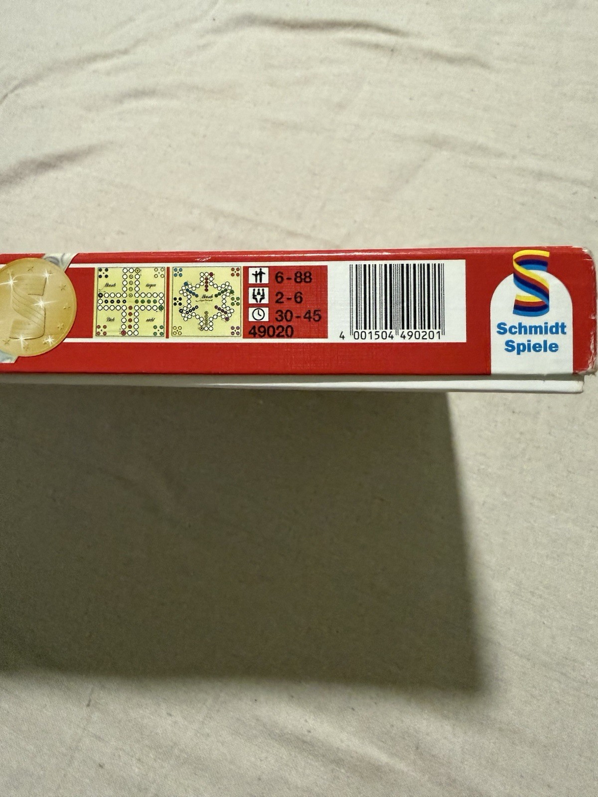 Vintage Schmidt Spiele Mensch Argere Dich Nicht Board Game Completed