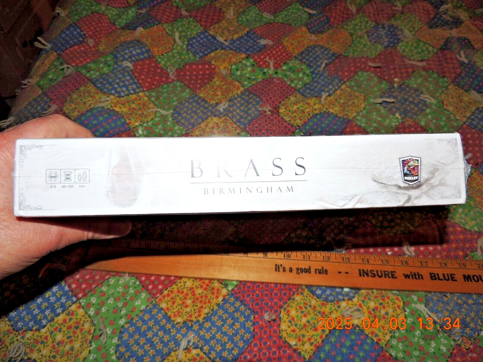 Roxley Games, Brass Birmingham – New in wrap 2018 – 2024 best game by BGG