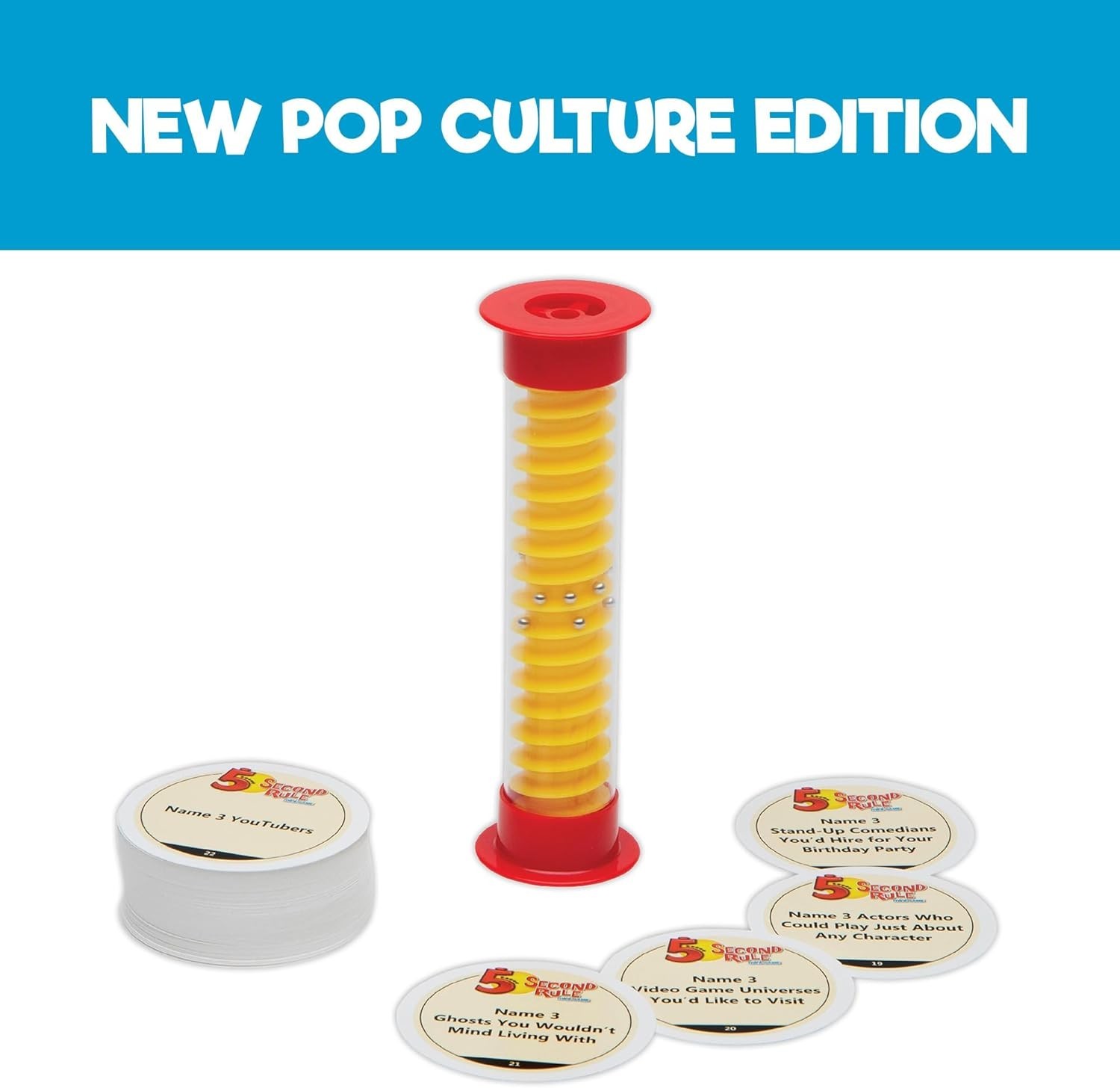 Fast-Paced Mini Tube Trivia Game for All Ages – Perfect for Parties & Sleepovers