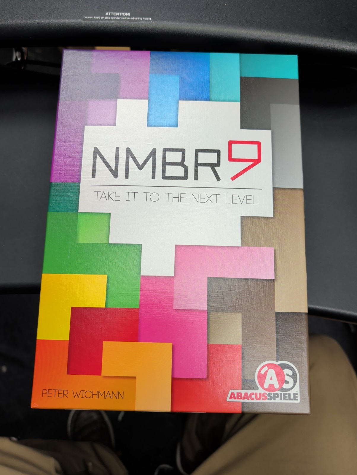 NMBR 9 Board Game by Z-Man Games ~ Never Played – Extra And Starting Tiles