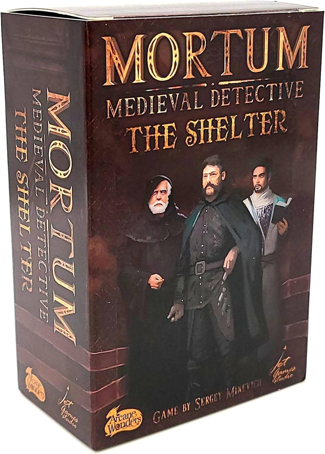 Mortum: Medieval Detective The Shelter (stand alone or expansion) Card Game- New