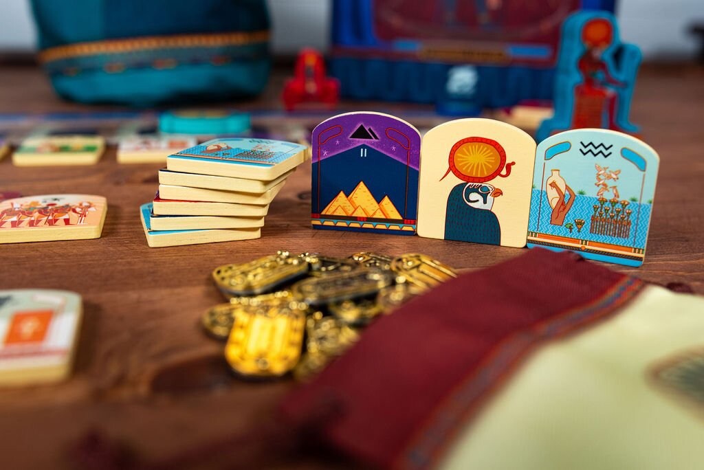 Ra Deluxe / Pharaoh Edition / Gamefound Exclusive Board Game / Metal Coins +More