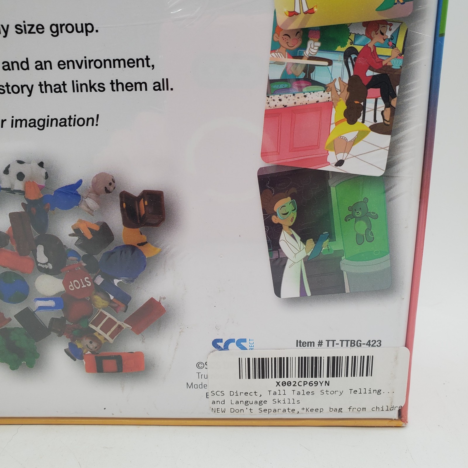 Tall Tales Board Game of Infinite Storytelling Learning Imagination Brand New