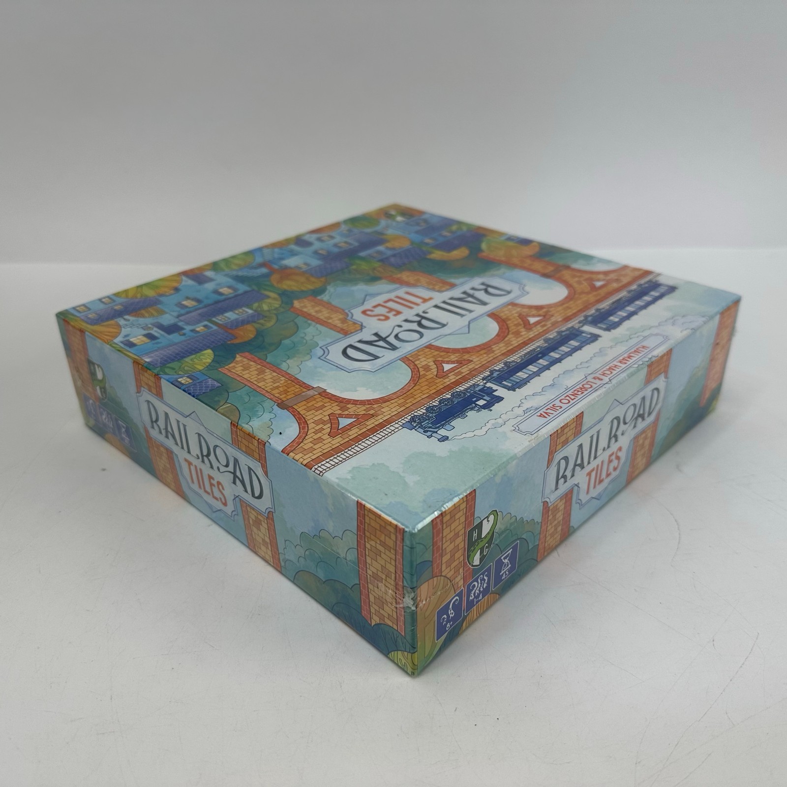 New Factory Sealed Railroad Tiles Board Game 2025 Horrible Guild 1-4 Players