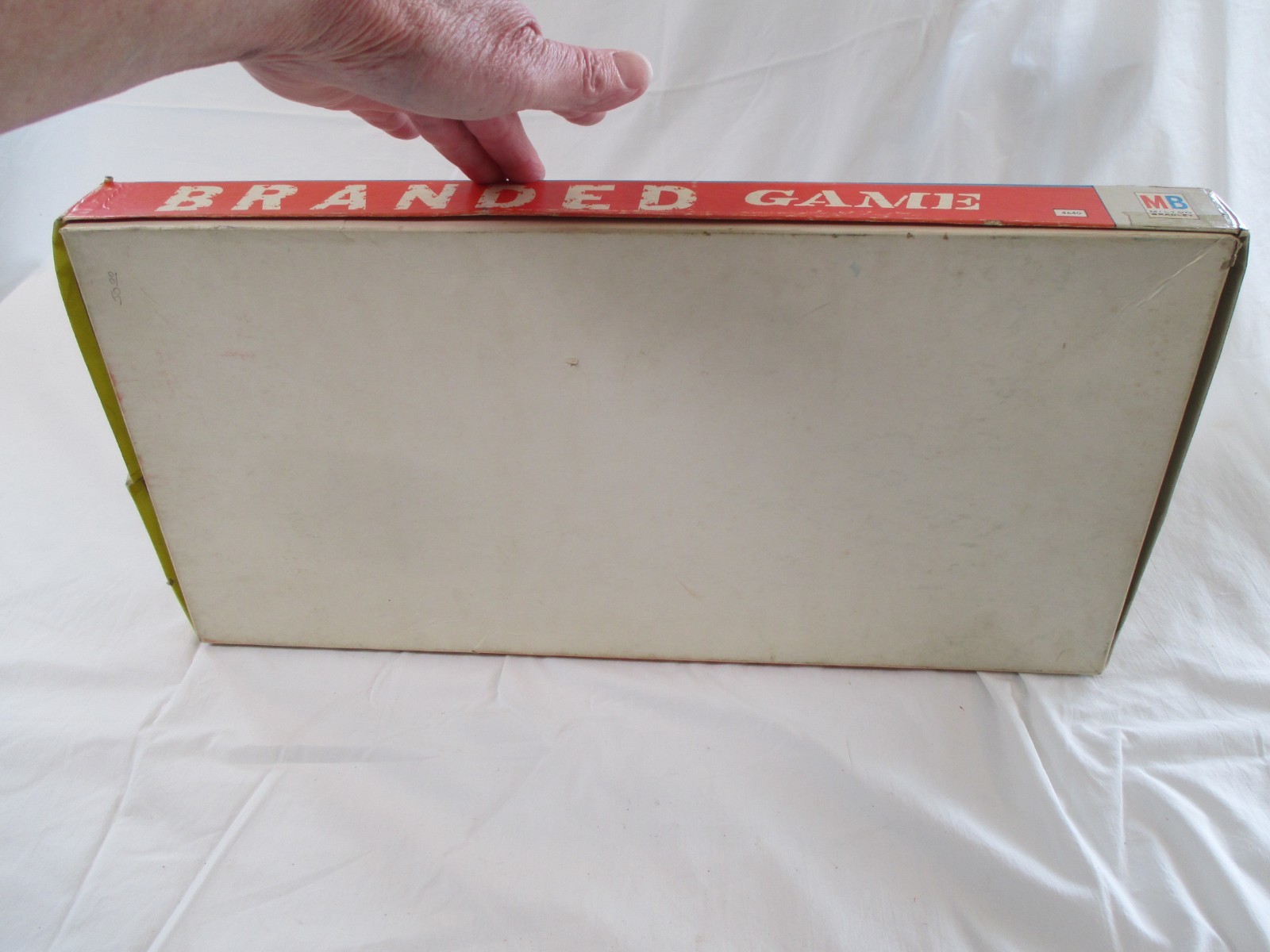 Vtg. BRANDED Milton Bradley Board Game Vintage Western 1966 May be Incomplete.