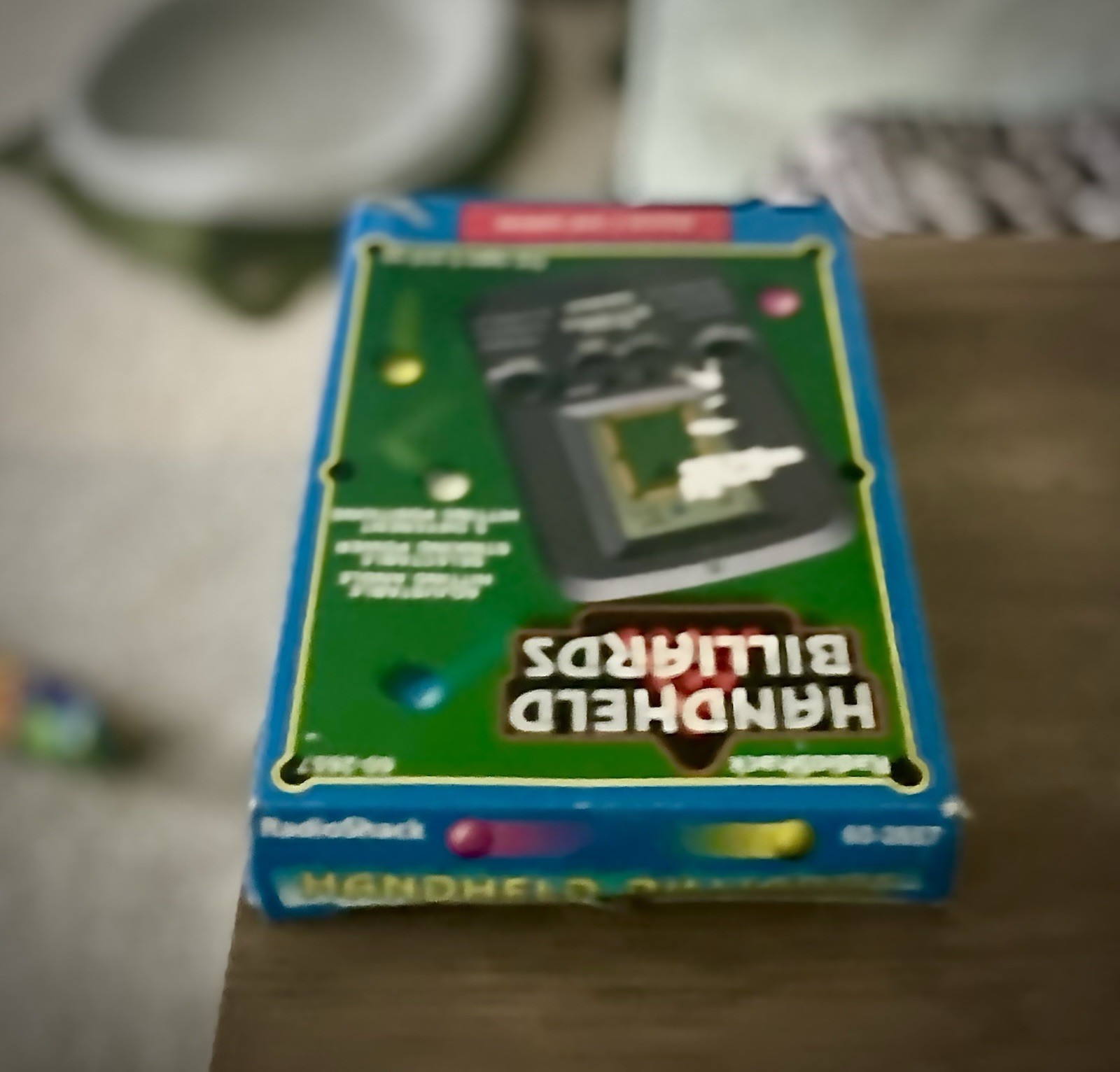 Vintage Virtual Traditional Billiards Pool Handheld Electronic Game In Box
