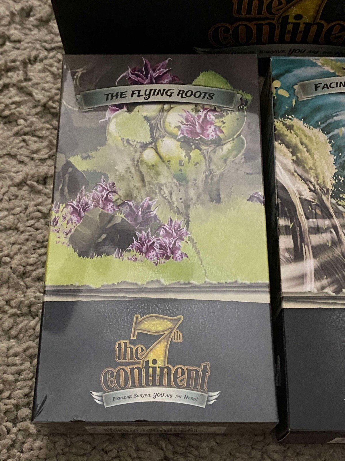 The 7th Continent + What Goes Up Must Come Down + 8 Expansions + more!