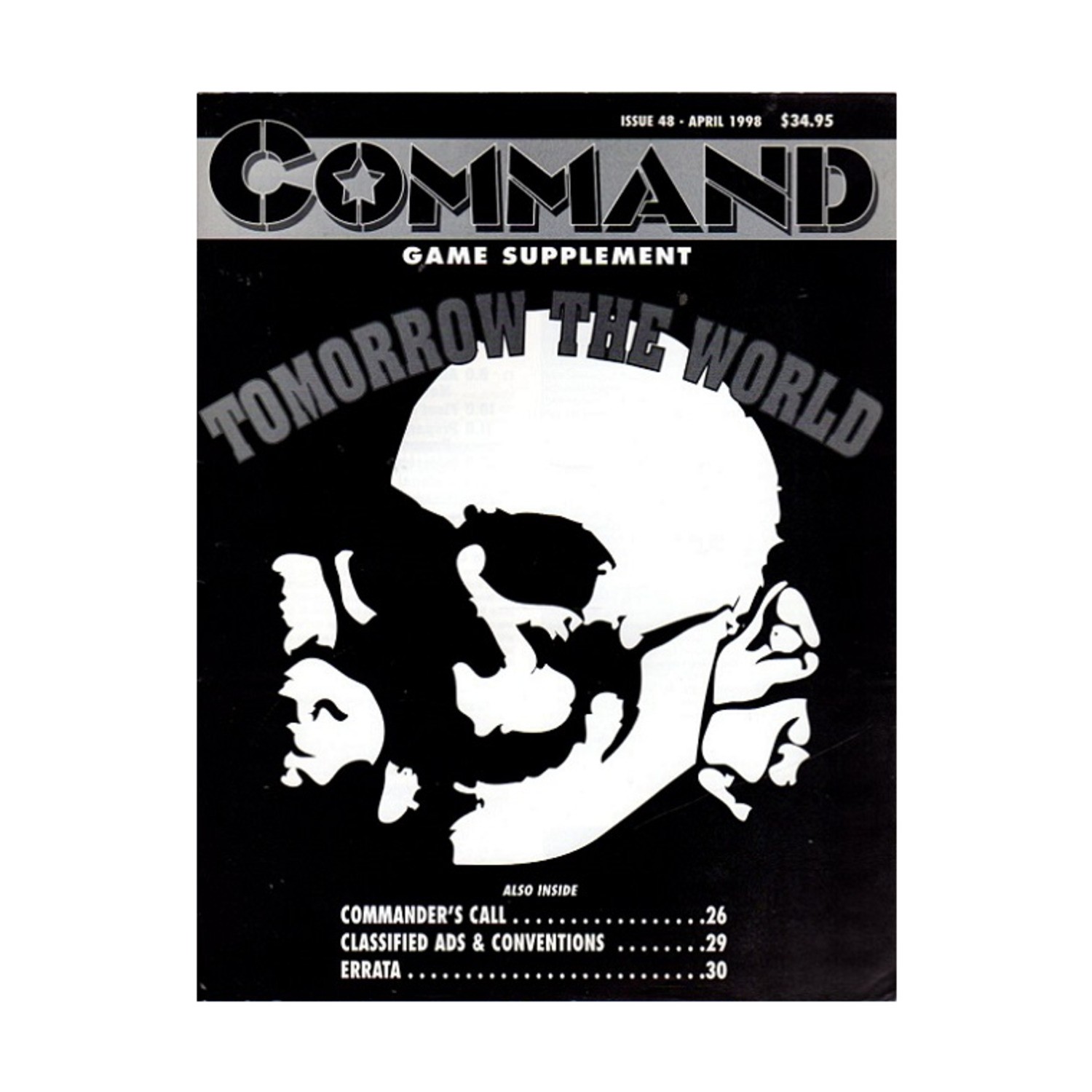 XTR Command Mag #48 w/Tomorrow the World Mag VG+