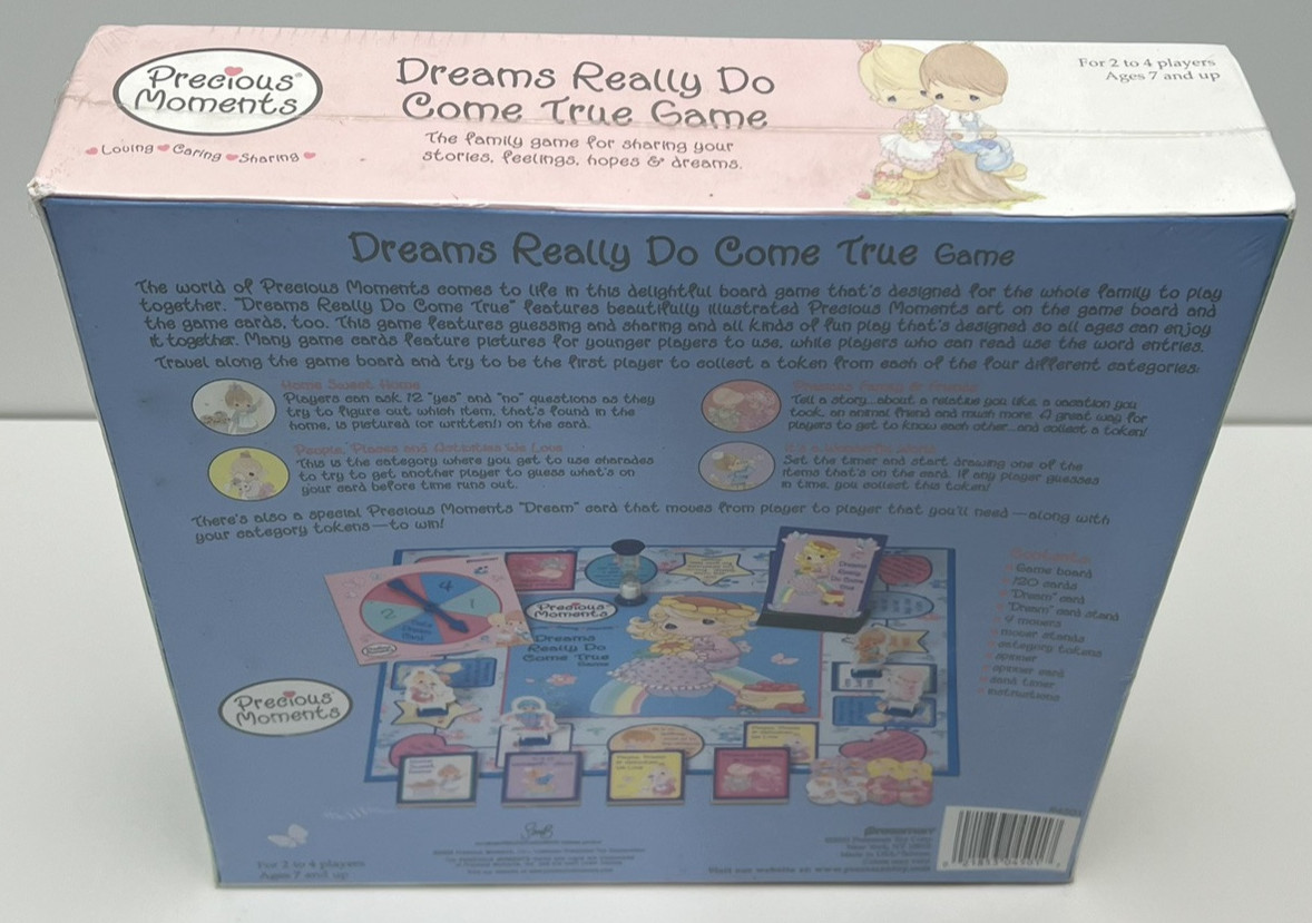 Precious Moments Dreams Really Do Come True Game 2003 Pressman SEALED NIB