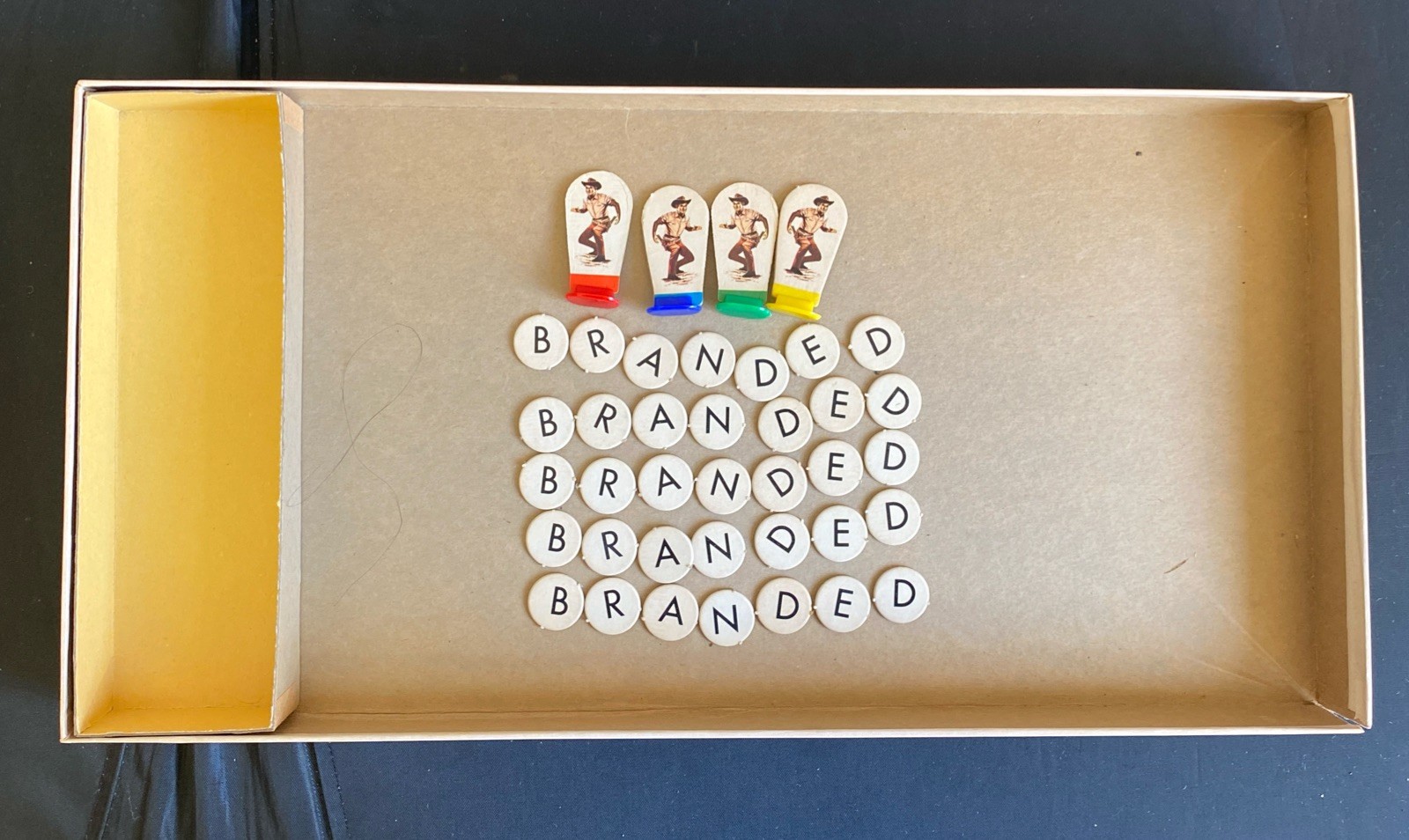 Branded Game (1966) by Milton Bradley #4640 Chuck Connors