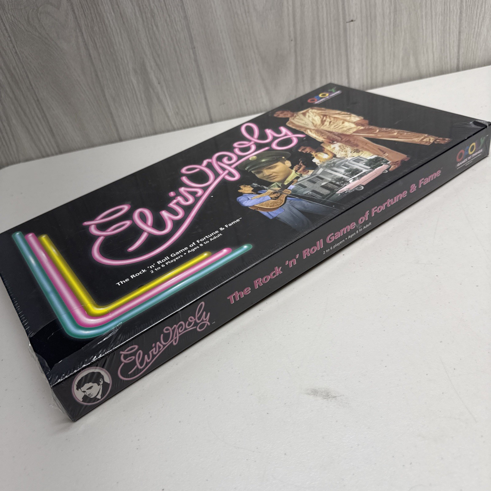 1995 Elvisopoly MONOPOLY Elvis Presley Edition Rock ‘N’ Roll Board Game SEALED