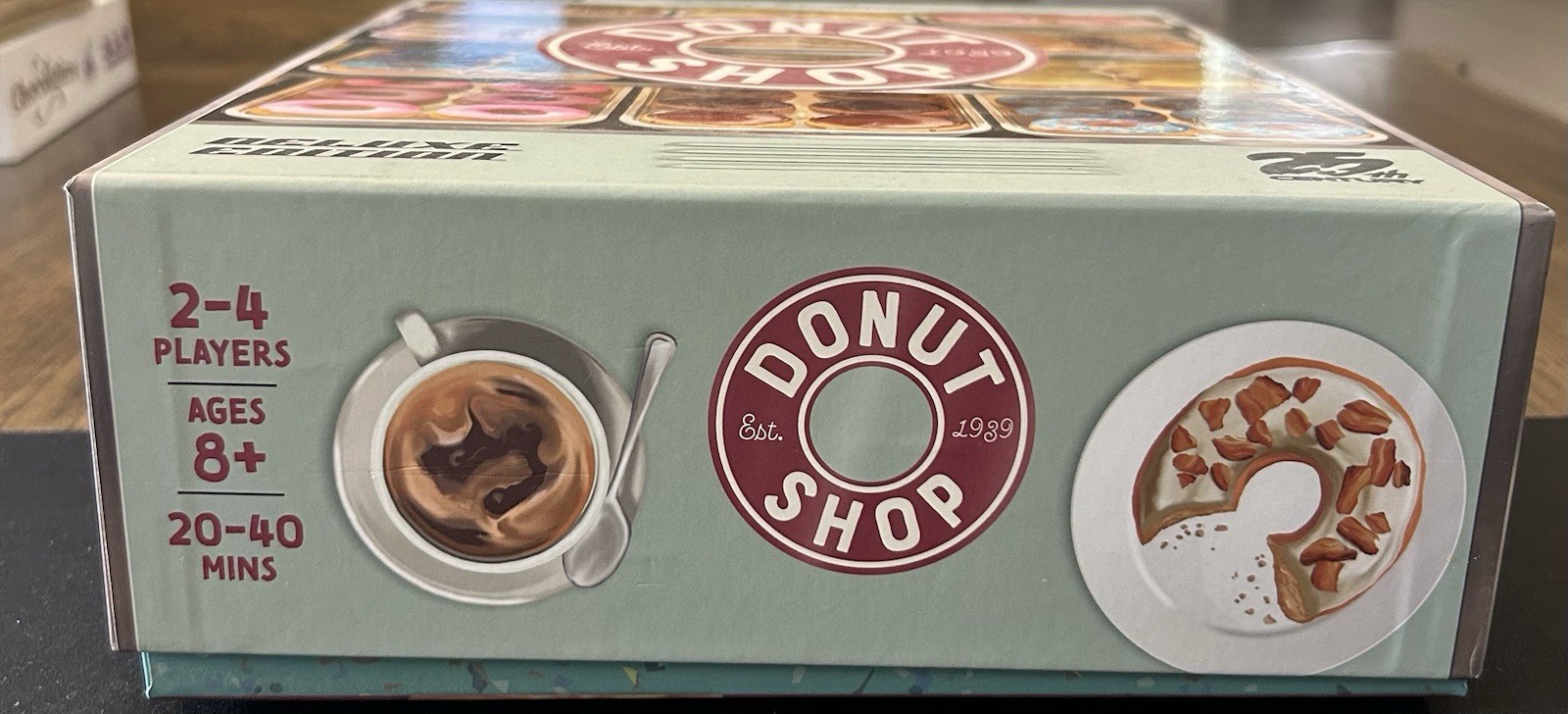 Donut Shop Board Game Deluxe Edition by 25th Century Games Complete