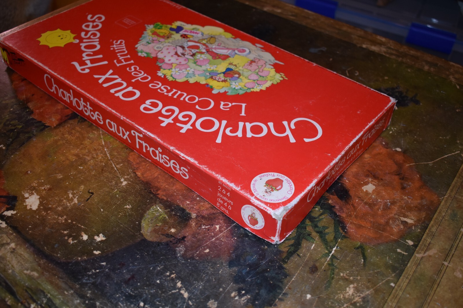 Vintage 1980 Charlotte aux Fraises La Course des Fruits – Strawberry Shortcake