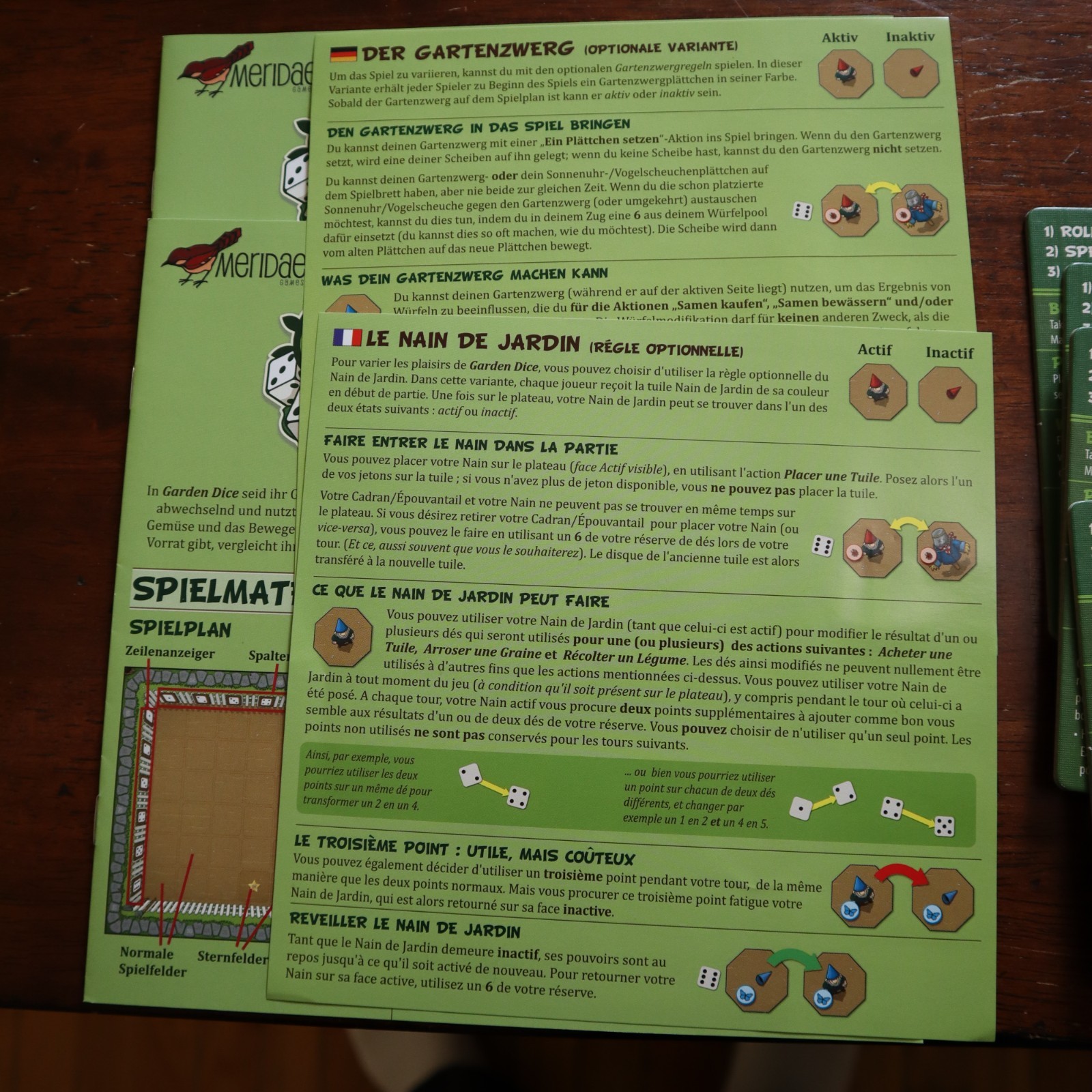 Garden Dice Board Game Family Strategy Game Night Complete