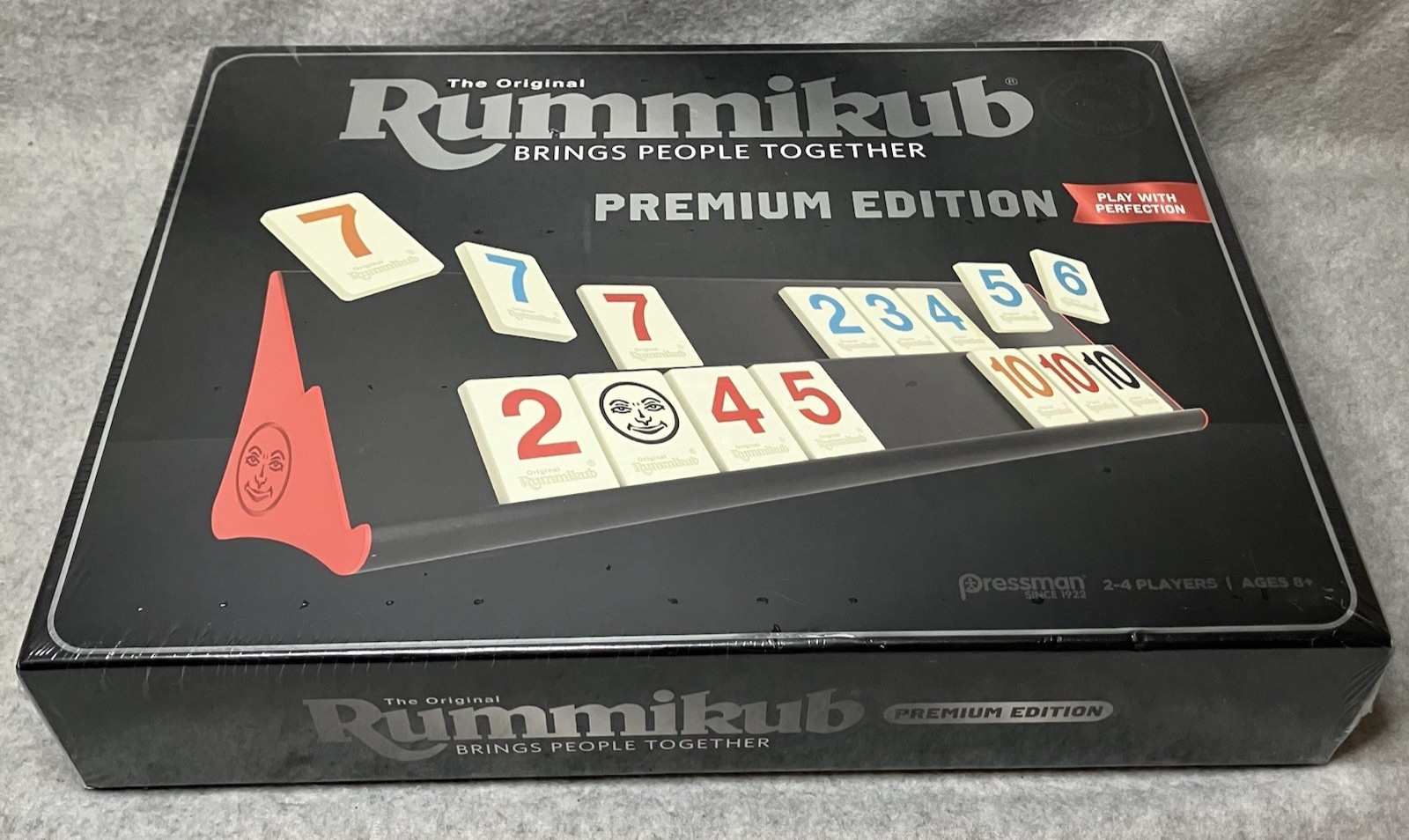 NEW The Original Rummikub Premium Edition Board Game Pressman Tiles Set Sealed