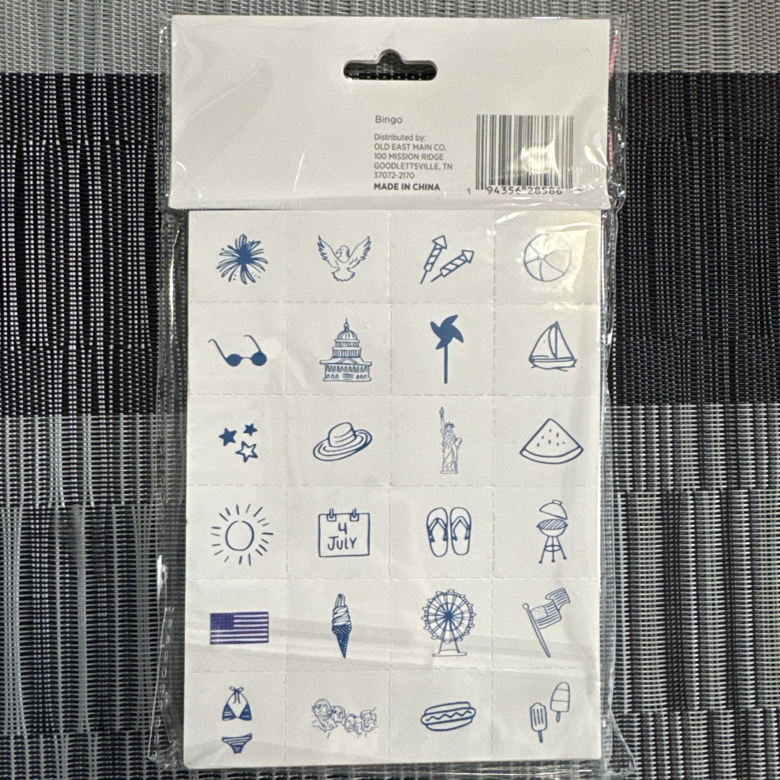 4th of July Bingo Games, 24 Sheets Patriotic Bingo Card Games Independence Day