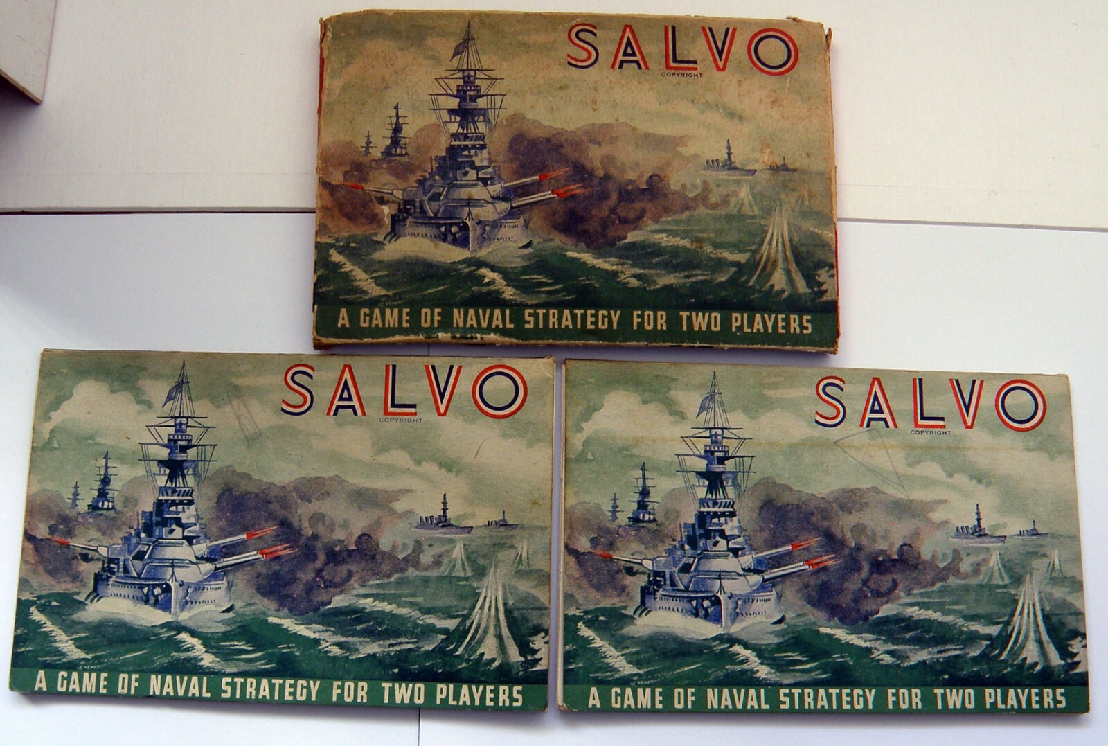 Salvo A game of Naval Strategy for Two Players c.1950s – 60s
