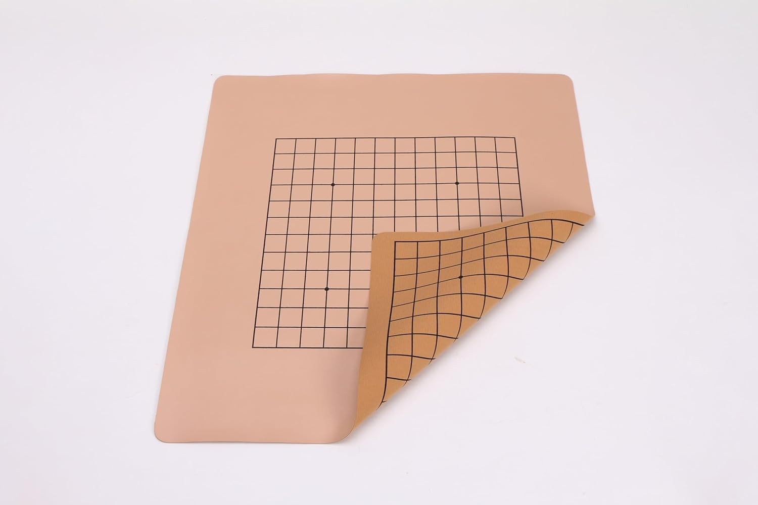 Go Game Board Reversible 19 X 19/13X13 Roll-Up and Foldable Faux Leather Board P