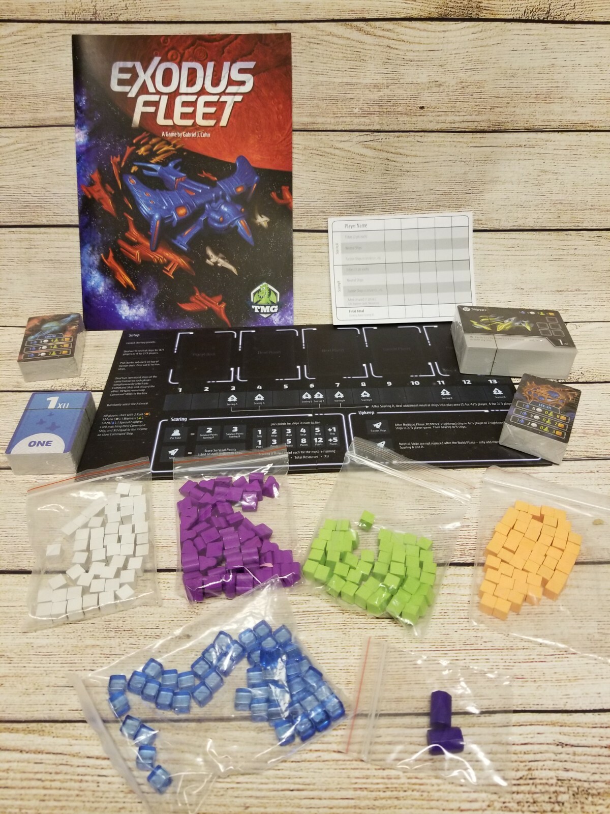 Exodus Fleet by Tasty Minstrel Games TMG – SEALED