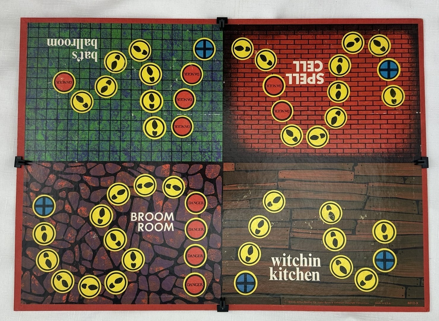 1970 Which Witch? Game by Milton Bradley Complete in Good Condition FREE SHIP