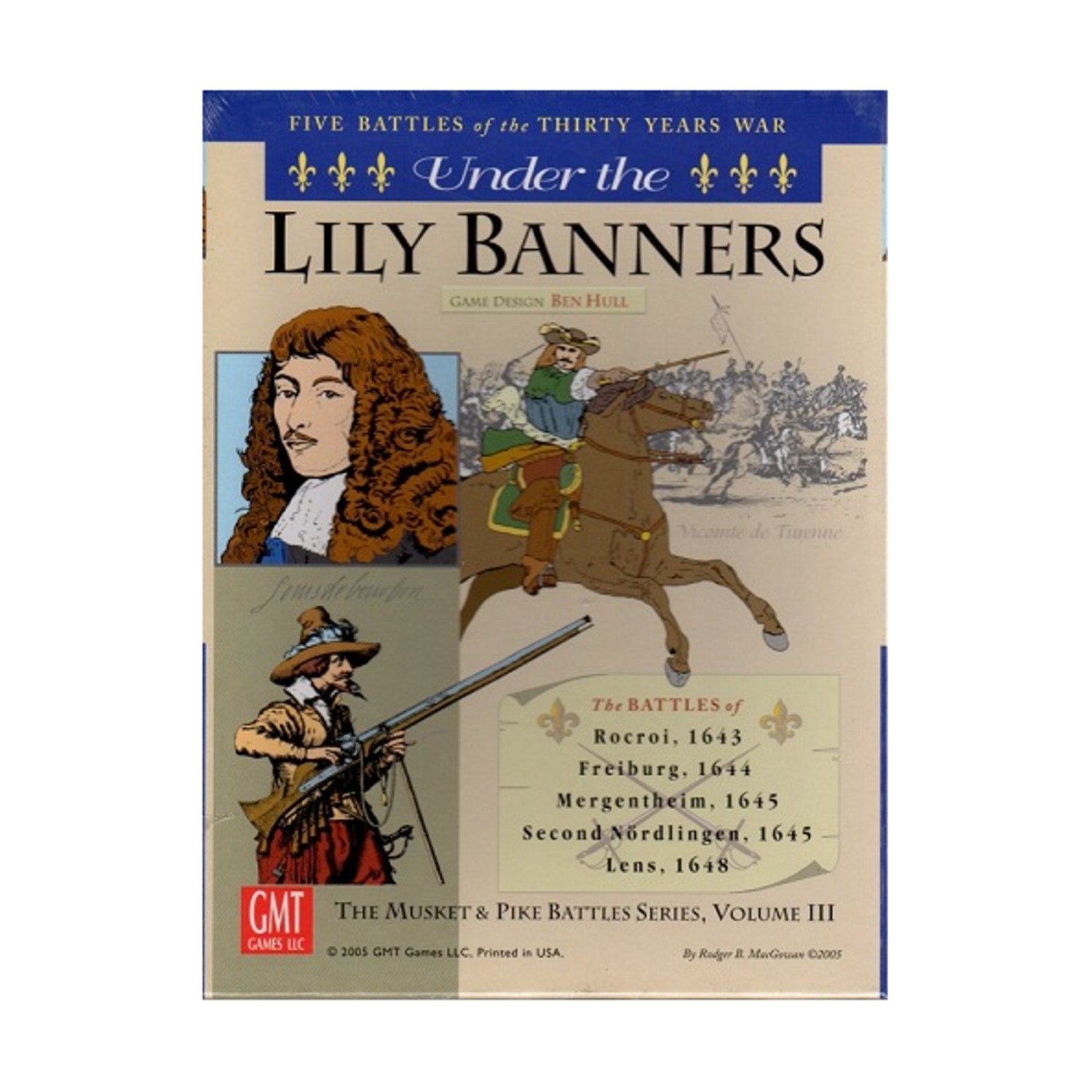 GMT Musket & Pike Under the Lily Banners Box SW (New)