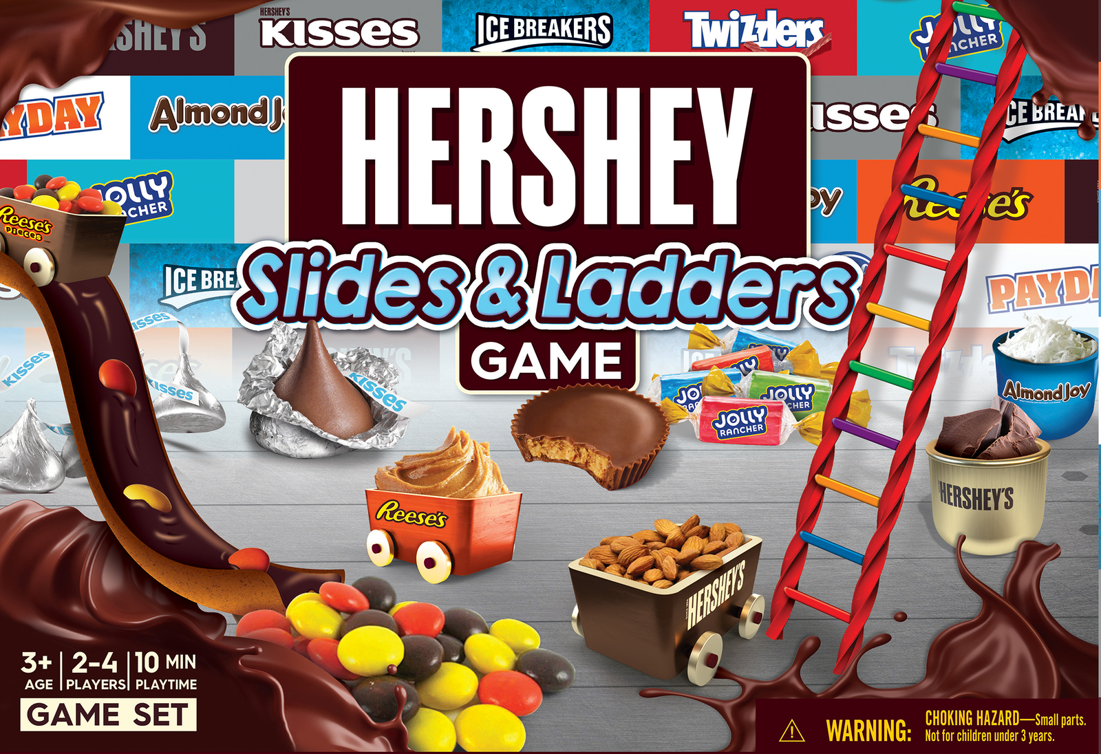 MasterPieces – Hershey’s – Slides and Ladders Board Game