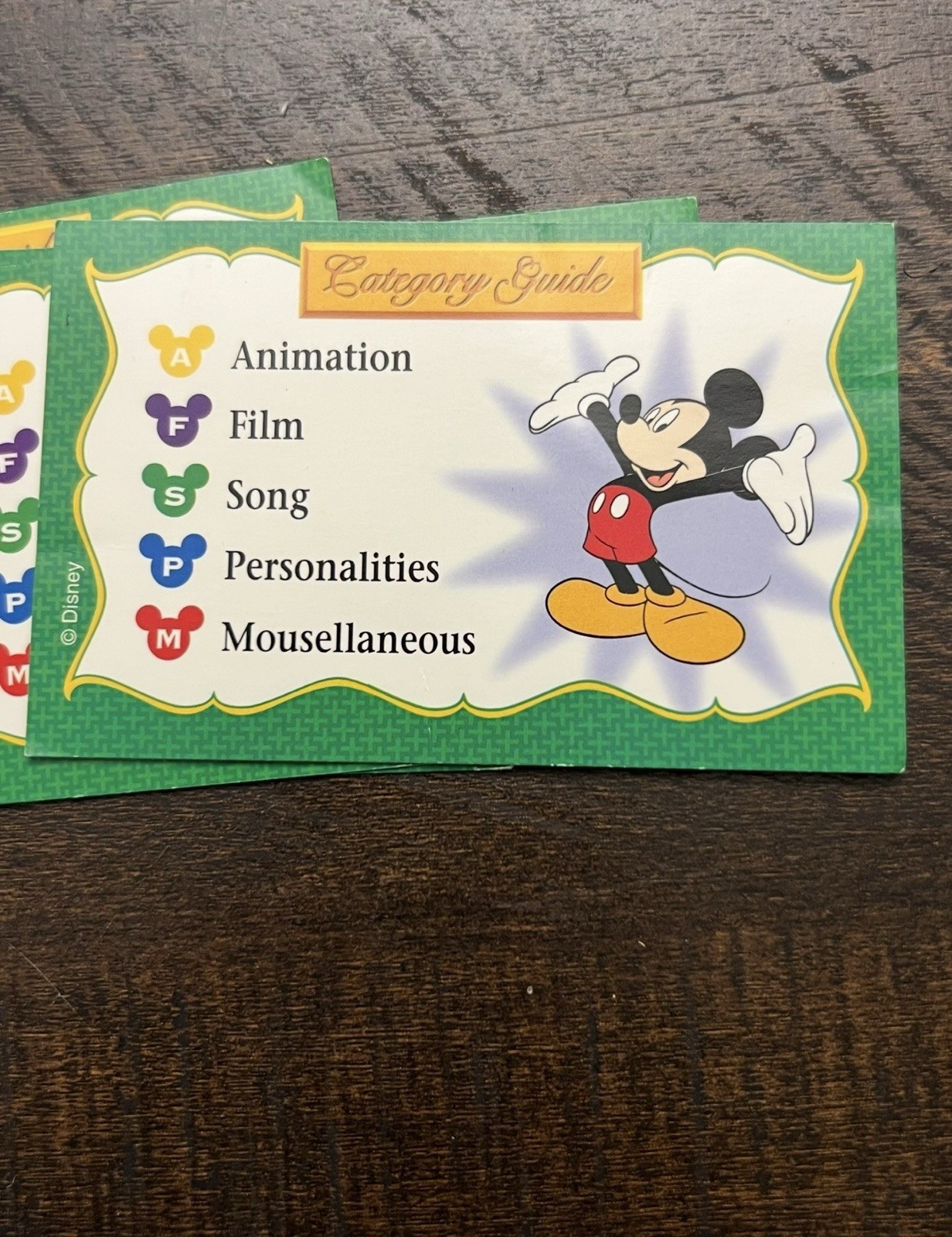 The Wonderful World Of Disney Trivia Board Game Complete