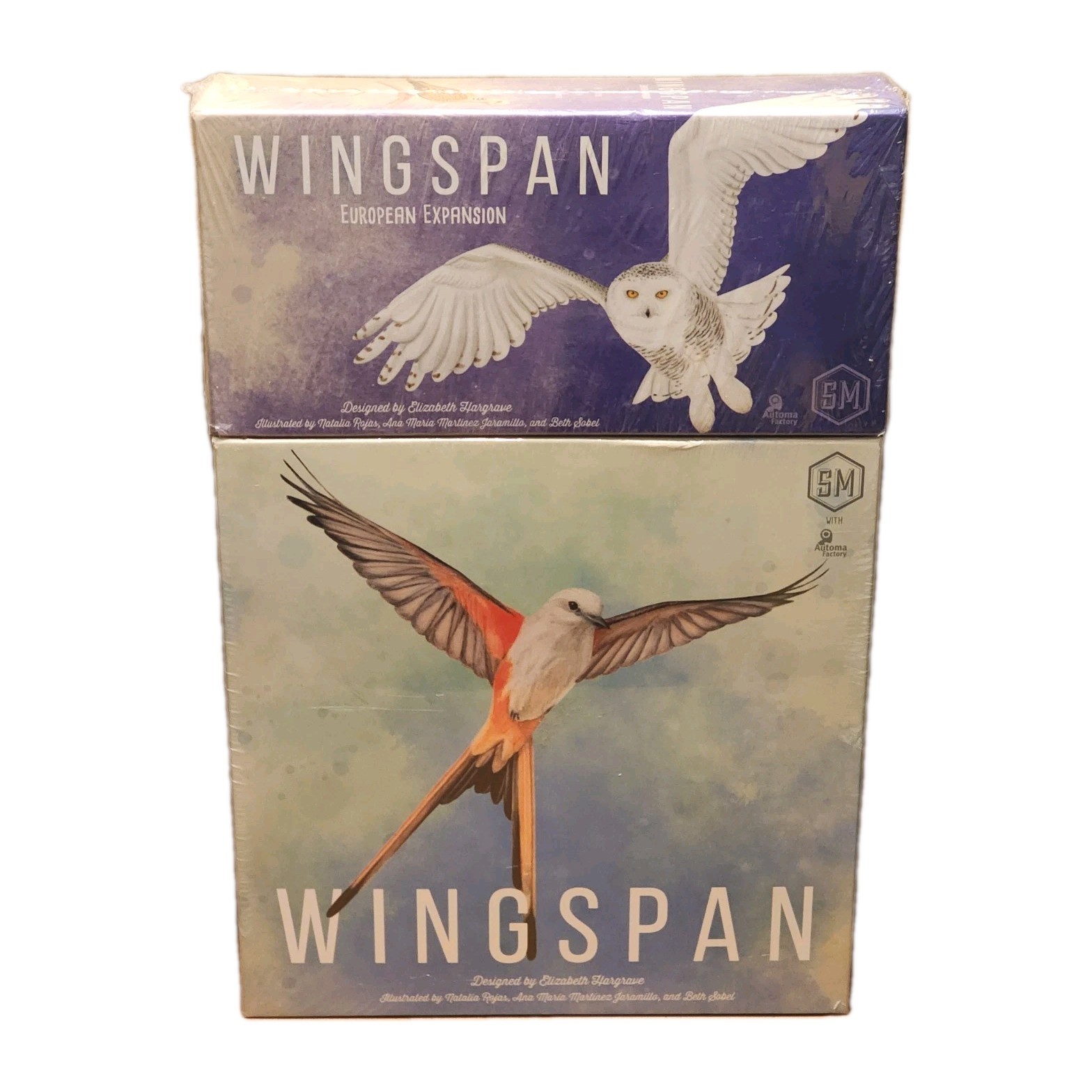 Stonemaier Games STM910 Wingspan 2nd Edition Board Game Plus European Expansions