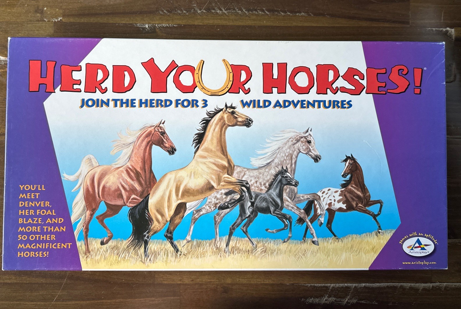 🐎HERD YOUR HORSES Adventure Board Game 2009 Brand New Sealed *Read*