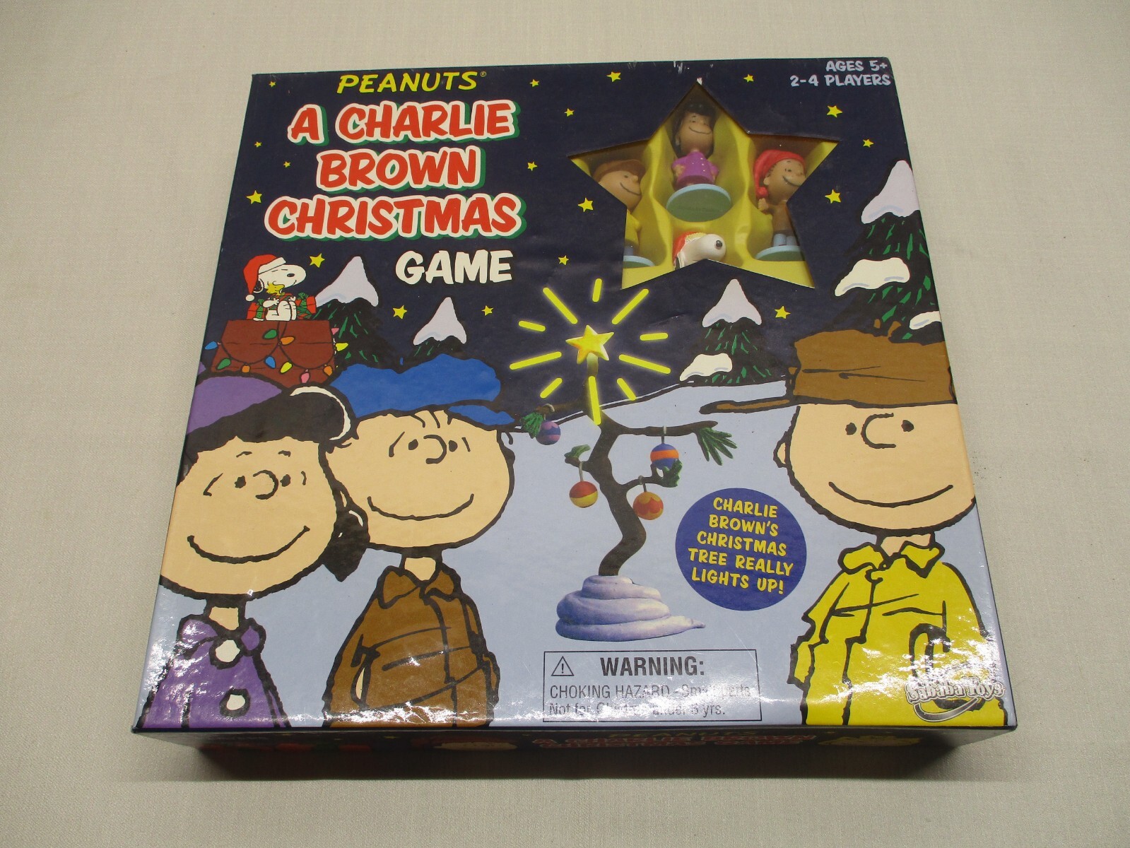 2007 SABABA TOYS PEANUTS ~ A CHARLIE BROWN CHRISTMAS GAME