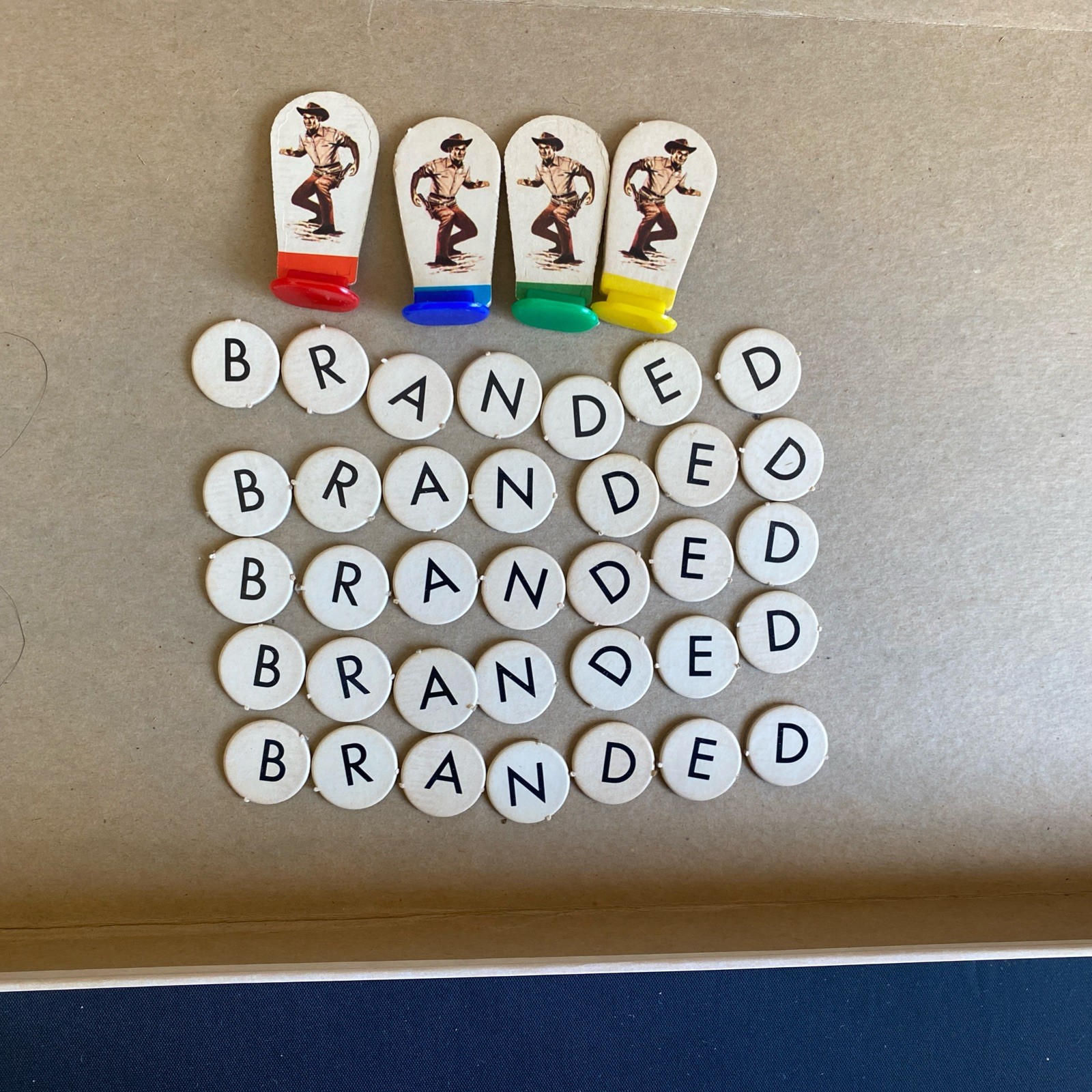 Branded Game (1966) by Milton Bradley #4640 Chuck Connors