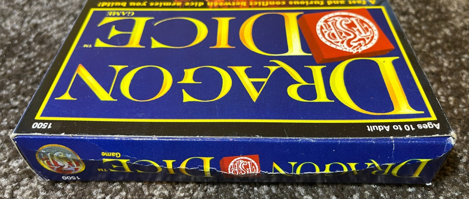 TSR Dragon Dice Game Starter Set Box Vintage 1995 Lester Smith Unplayed